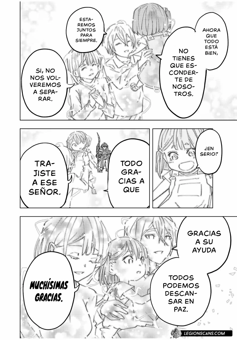 Shinjiteita Nakama Tachi Ni Dungeon Okuchi De Korosare Kaketa ga Gift 『Mugen Gacha』 De Level 9999 No Nakama Tachi Wo Te Ni Irete Moto Party Member To Sekai Ni Fukushu &amp; 『Zamaa!』 Shimasu! Capitulo 69: Juntos para siempre. página 16