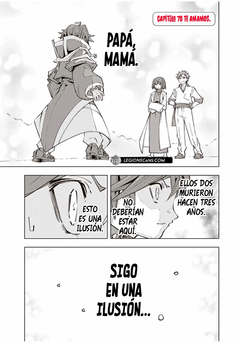 Shinjiteita Nakama Tachi Ni Dungeon Okuchi De Korosare Kaketa ga Gift 『Mugen Gacha』 De Level 9999 No Nakama Tachi Wo Te Ni Irete Moto Party Member To Sekai Ni Fukushu &amp; 『Zamaa!』 Shimasu! Capitulo 70: Te amamos. página 2