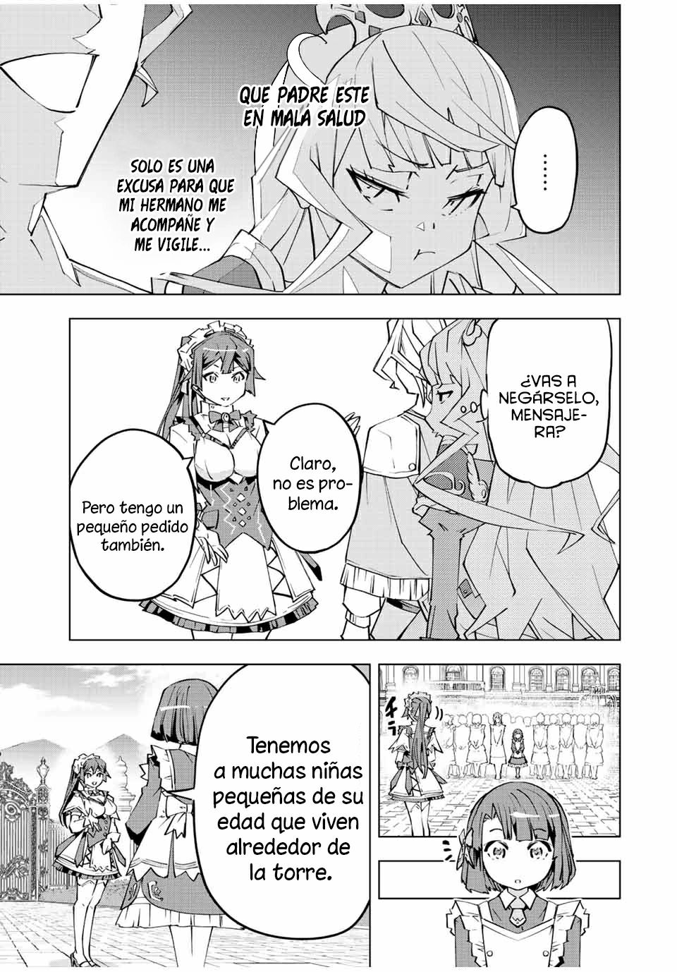 Shinjiteita Nakama Tachi Ni Dungeon Okuchi De Korosare Kaketa ga Gift 『Mugen Gacha』 De Level 9999 No Nakama Tachi Wo Te Ni Irete Moto Party Member To Sekai Ni Fukushu &amp; 『Zamaa!』 Shimasu! Capitulo 81: La torre gigante. página 9