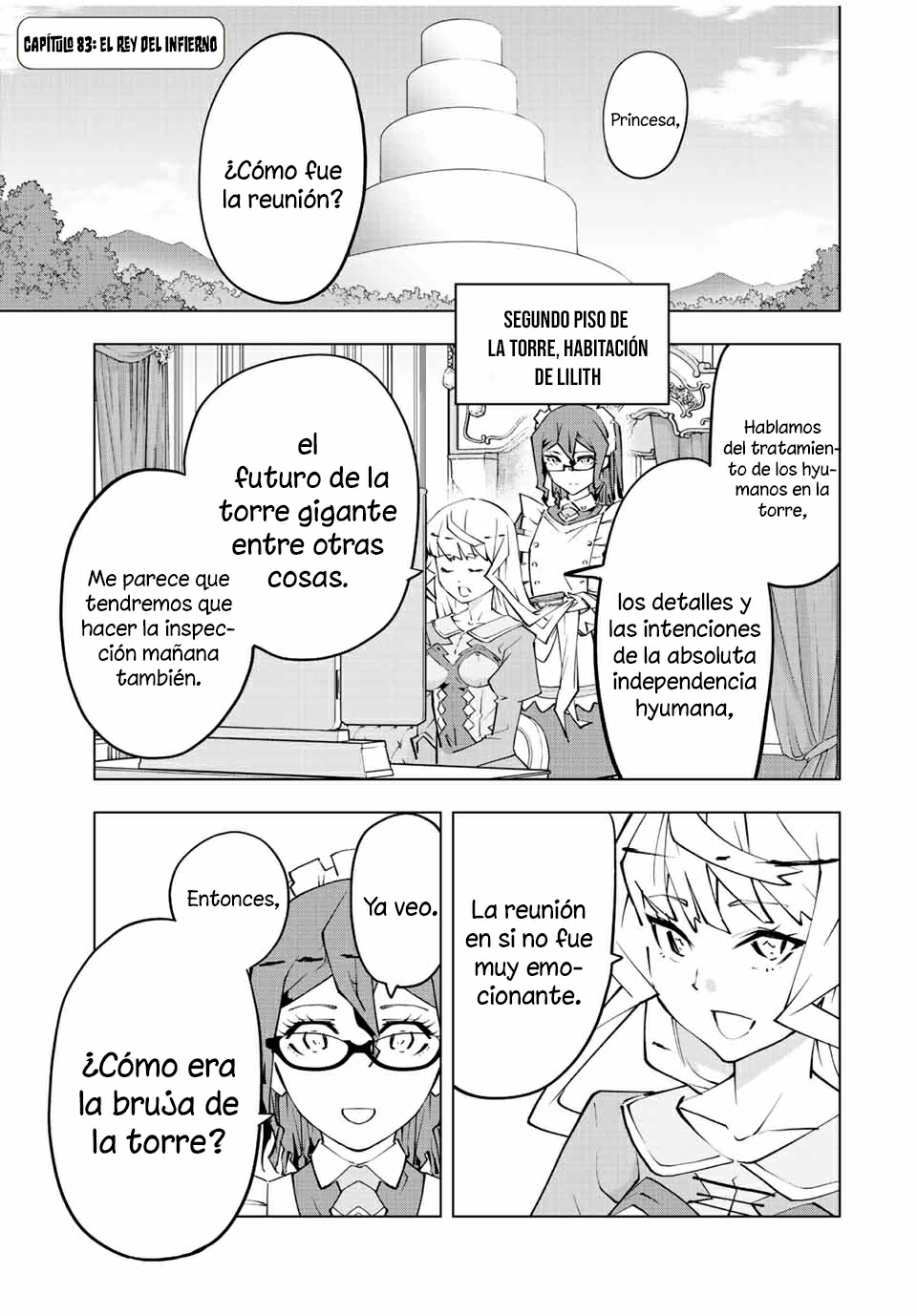 Shinjiteita Nakama Tachi Ni Dungeon Okuchi De Korosare Kaketa ga Gift 『Mugen Gacha』 De Level 9999 No Nakama Tachi Wo Te Ni Irete Moto Party Member To Sekai Ni Fukushu &amp; 『Zamaa!』 Shimasu! Capitulo 83: El rey del infierno página 2