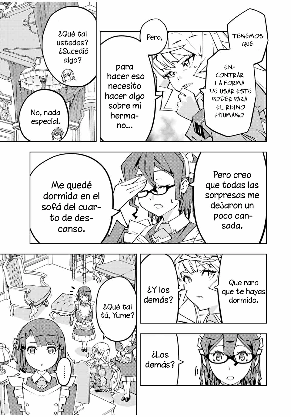 Shinjiteita Nakama Tachi Ni Dungeon Okuchi De Korosare Kaketa ga Gift 『Mugen Gacha』 De Level 9999 No Nakama Tachi Wo Te Ni Irete Moto Party Member To Sekai Ni Fukushu &amp; 『Zamaa!』 Shimasu! Capitulo 83: El rey del infierno página 4