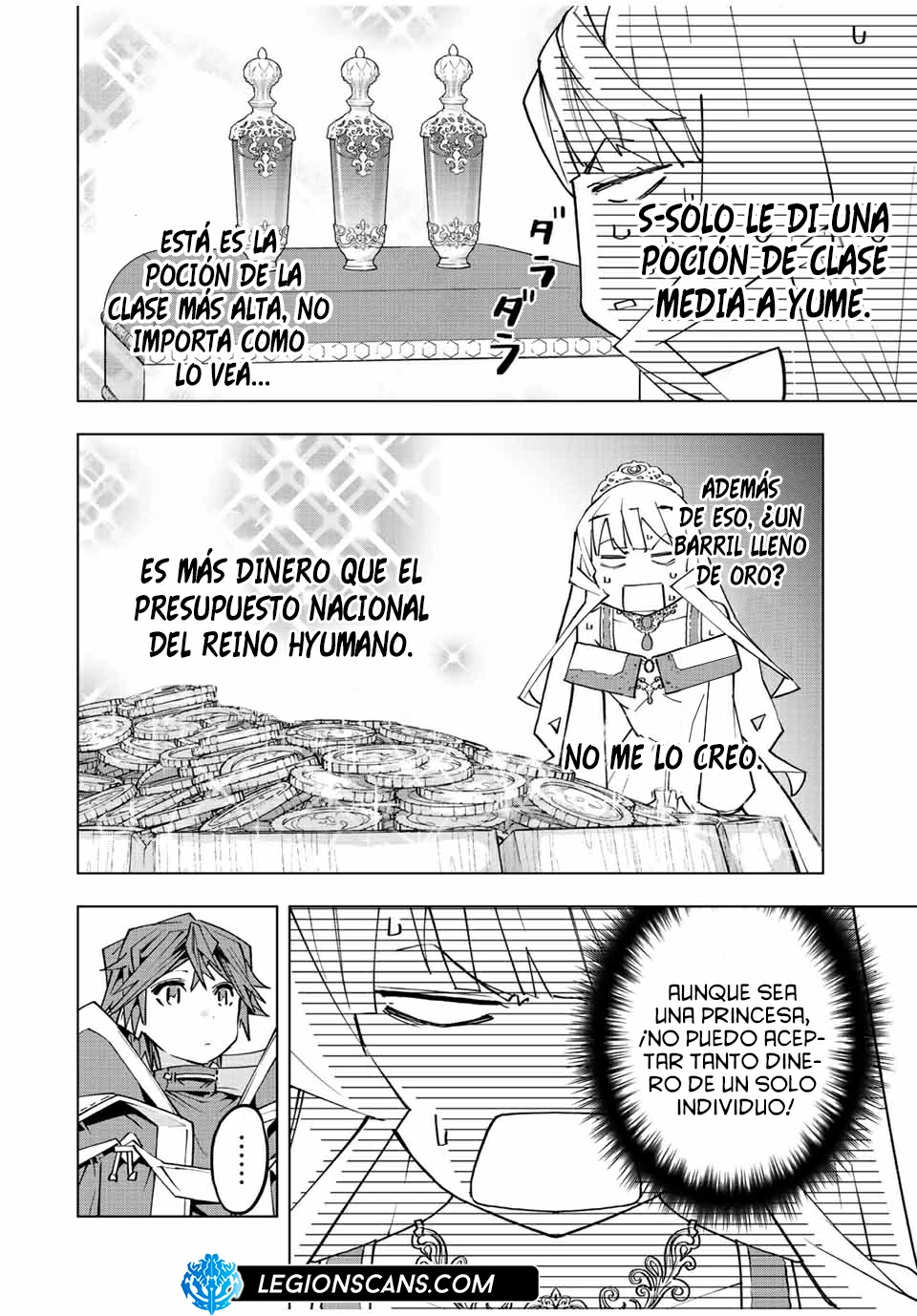 Shinjiteita Nakama Tachi Ni Dungeon Okuchi De Korosare Kaketa ga Gift 『Mugen Gacha』 De Level 9999 No Nakama Tachi Wo Te Ni Irete Moto Party Member To Sekai Ni Fukushu &amp; 『Zamaa!』 Shimasu! Capitulo 84: Esfuerzo desesperado. página 13