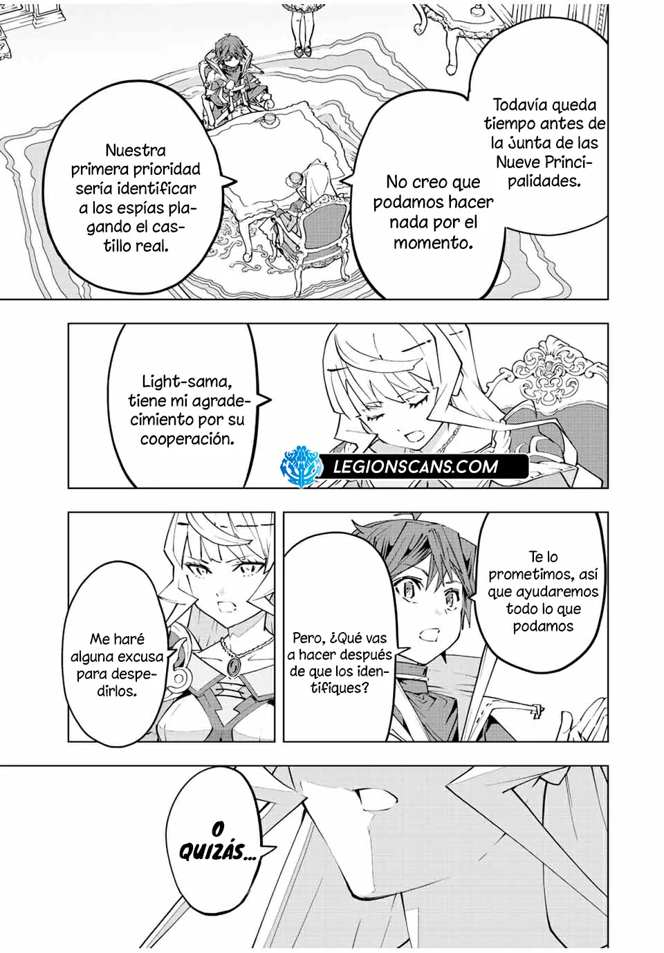 Shinjiteita Nakama Tachi Ni Dungeon Okuchi De Korosare Kaketa ga Gift 『Mugen Gacha』 De Level 9999 No Nakama Tachi Wo Te Ni Irete Moto Party Member To Sekai Ni Fukushu &amp; 『Zamaa!』 Shimasu! Capitulo 85: Reunión Confidencial página 12