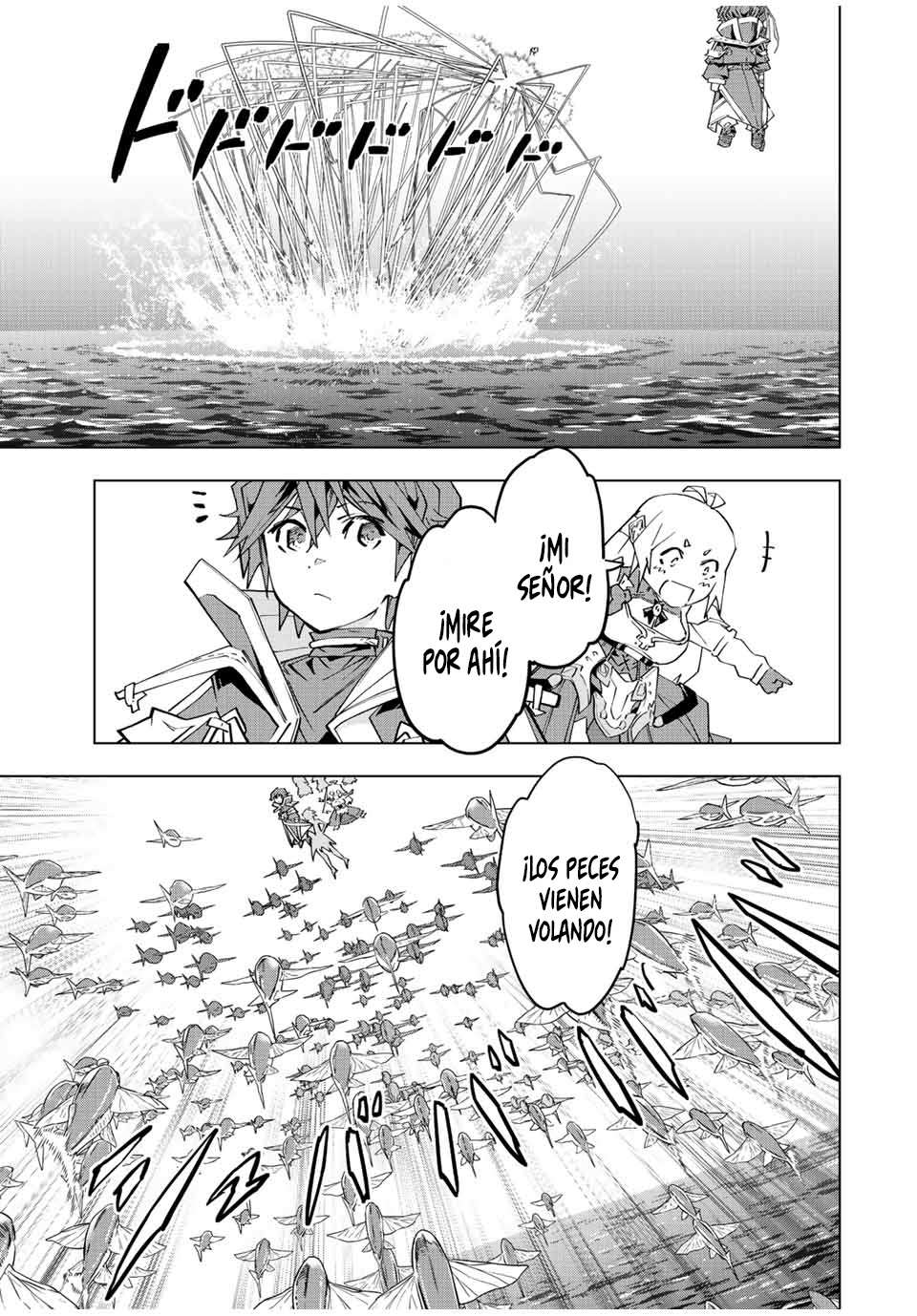 Shinjiteita Nakama Tachi Ni Dungeon Okuchi De Korosare Kaketa ga Gift 『Mugen Gacha』 De Level 9999 No Nakama Tachi Wo Te Ni Irete Moto Party Member To Sekai Ni Fukushu &amp; 『Zamaa!』 Shimasu! Capitulo 96: La Gran Ballena Azul página 17