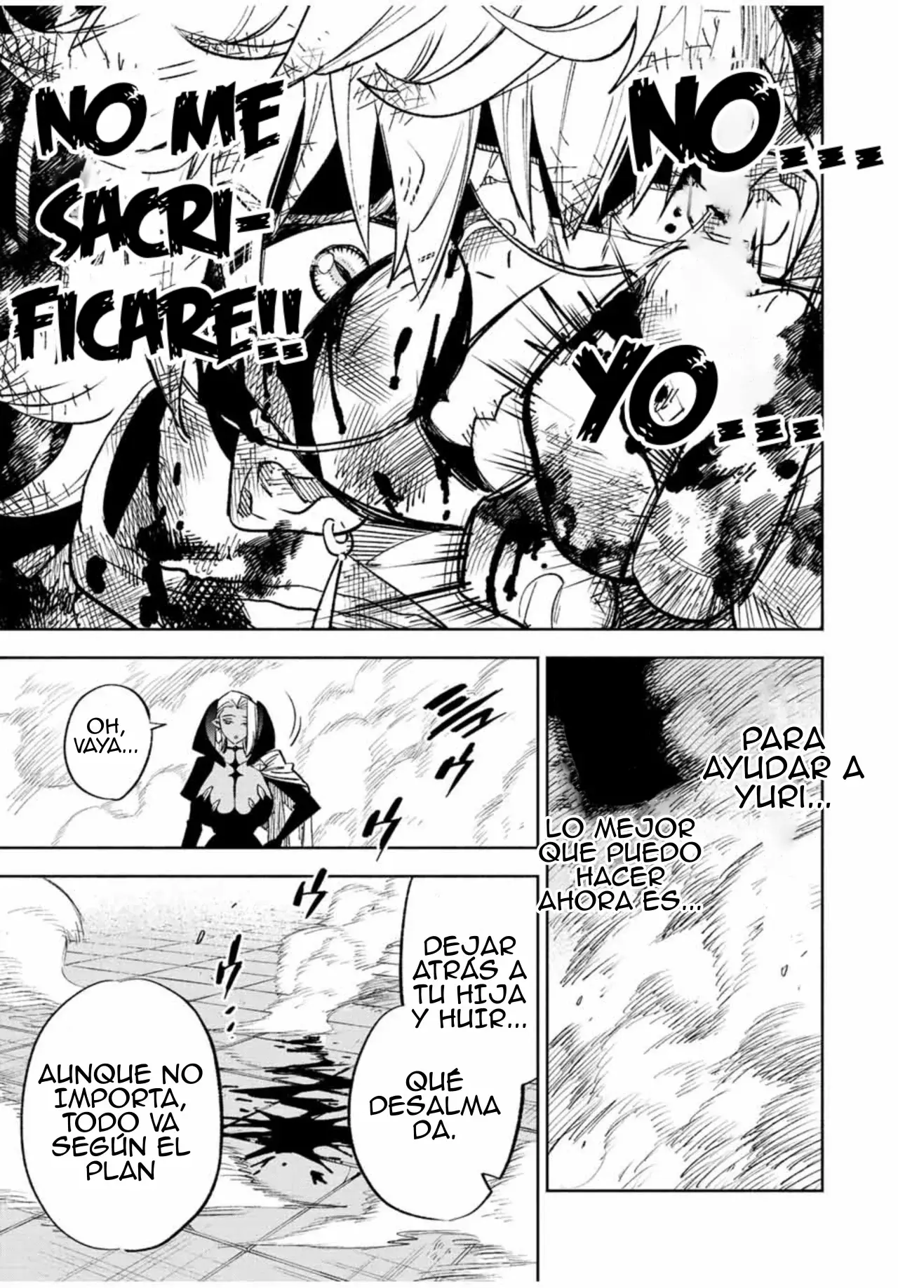 EL TRABAJO DESFAVORABLE [EVALUADOR] ERA EN REALIDAD EL MÁS DIFÍCIL Capitulo 48.2: Echidna (2) página 9