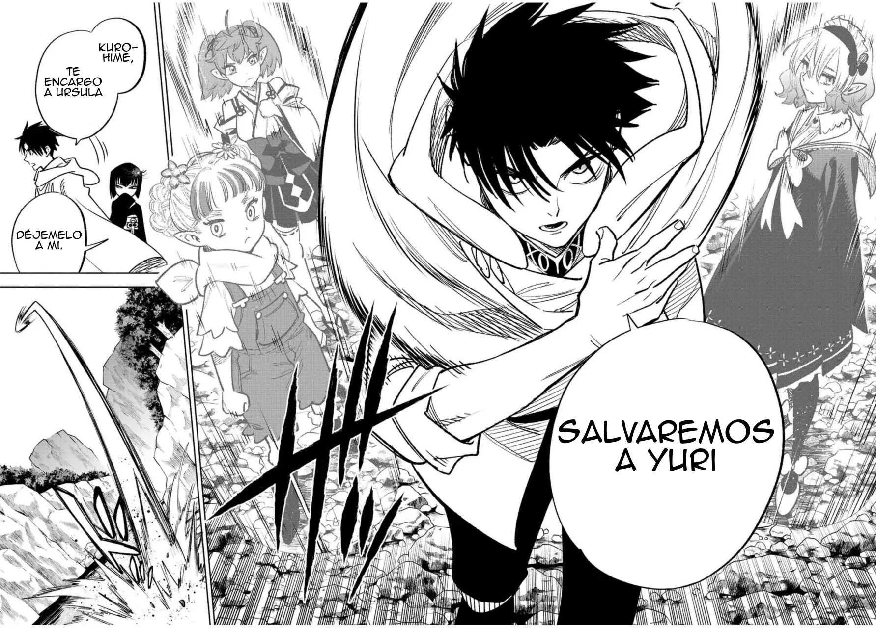 EL TRABAJO DESFAVORABLE [EVALUADOR] ERA EN REALIDAD EL MÁS DIFÍCIL Capitulo 49.1: Rescate de Yuri (1) página 6