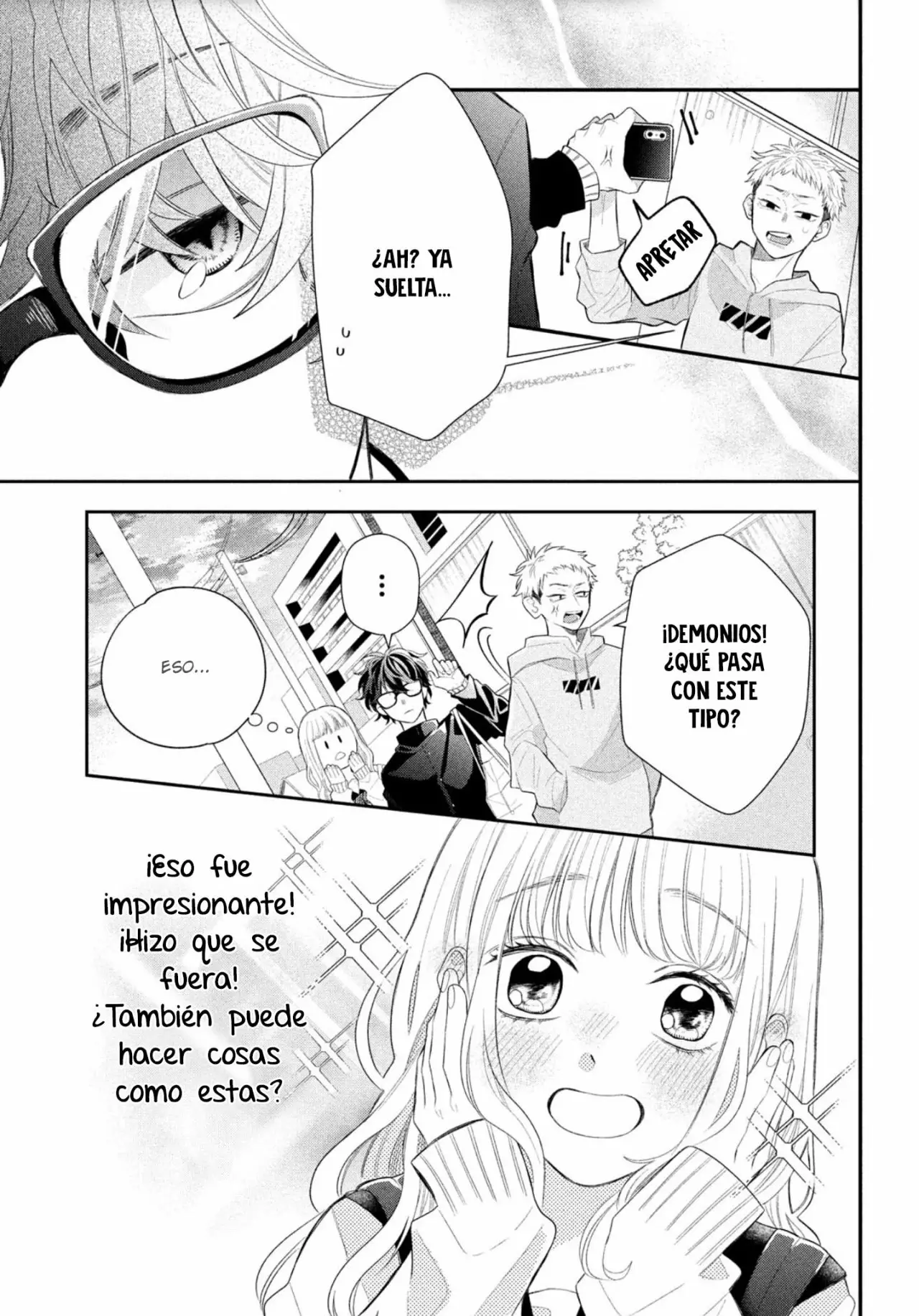 Megane, Tokidoki, Yankee-kun Capitulo 1: Ichikura-kun del club de apoyo página 15