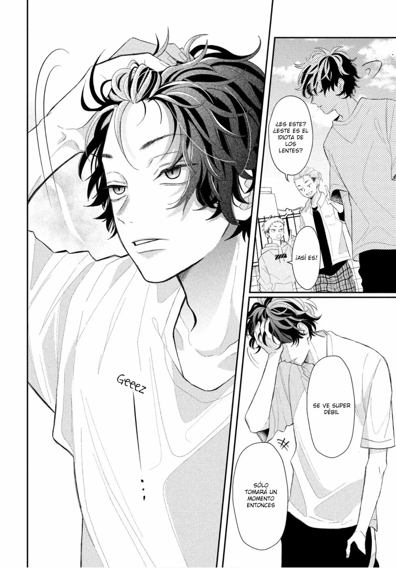 Megane, Tokidoki, Yankee-kun Capitulo 1: Ichikura-kun del club de apoyo página 34