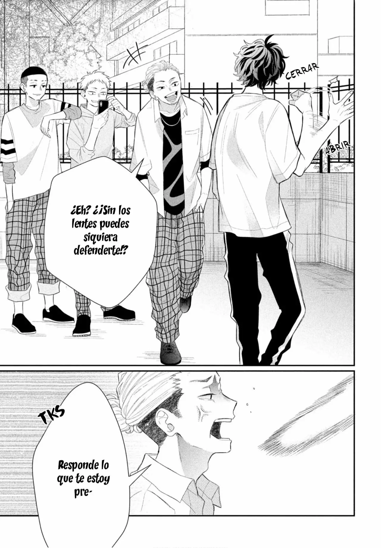 Megane, Tokidoki, Yankee-kun Capitulo 1: Ichikura-kun del club de apoyo página 35