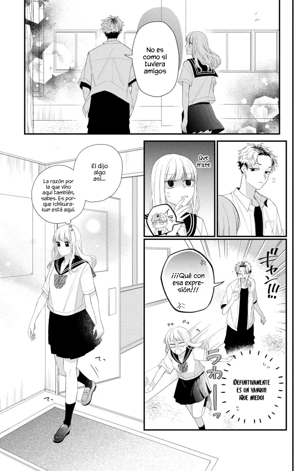 Megane, Tokidoki, Yankee-kun Capitulo 10: Estudiante de Intercambio página 12