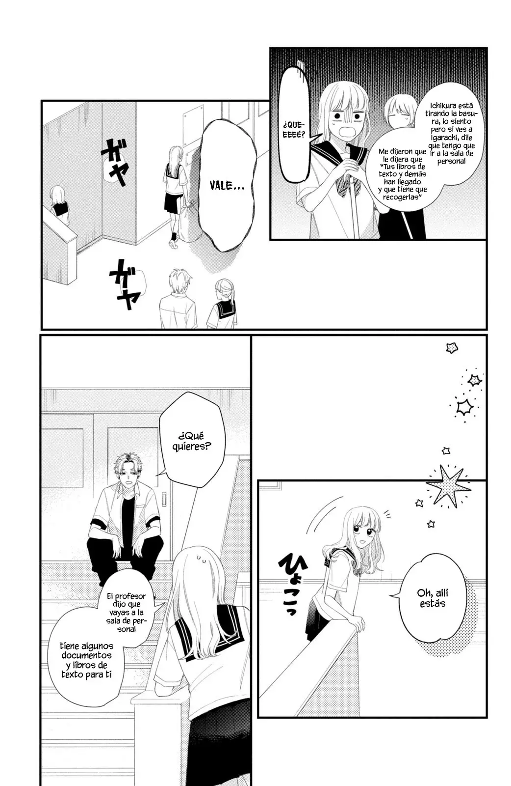 Megane, Tokidoki, Yankee-kun Capitulo 10: Estudiante de Intercambio página 14
