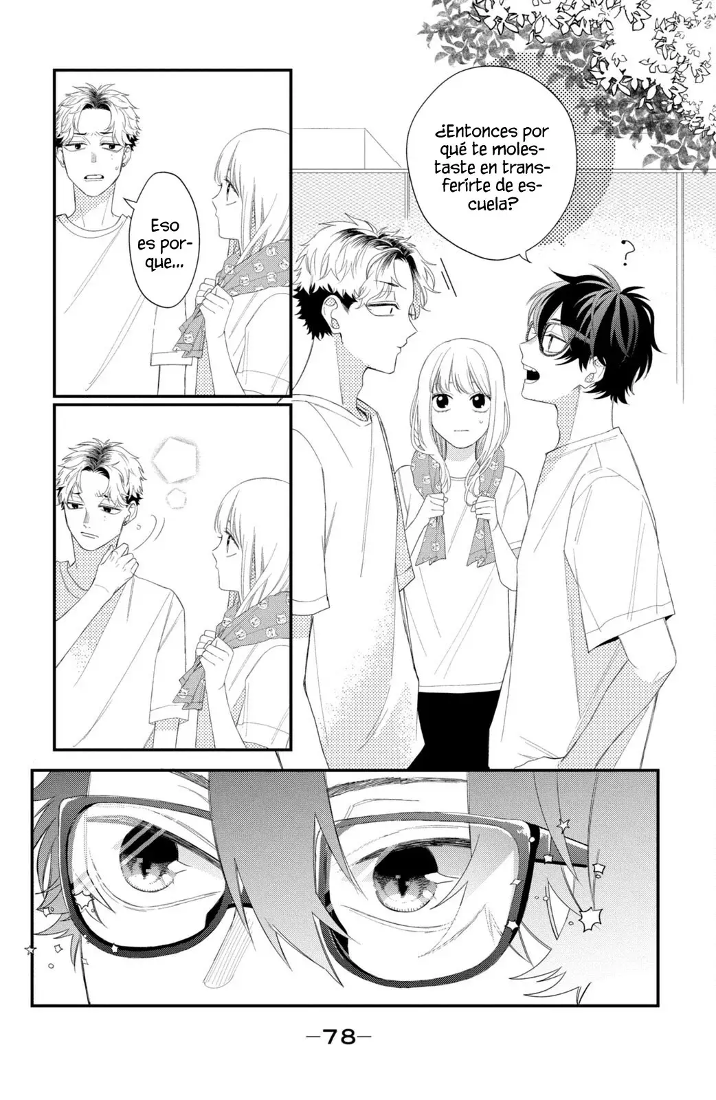 Megane, Tokidoki, Yankee-kun Capitulo 10: Estudiante de Intercambio página 34