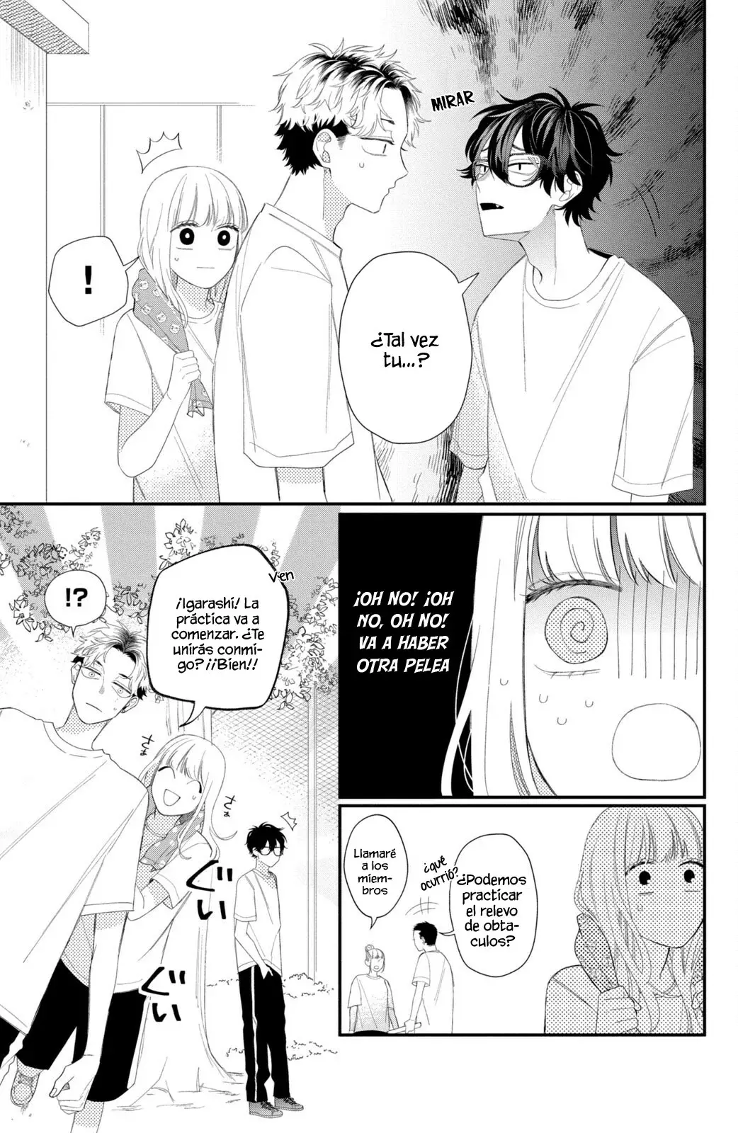 Megane, Tokidoki, Yankee-kun Capitulo 10: Estudiante de Intercambio página 35
