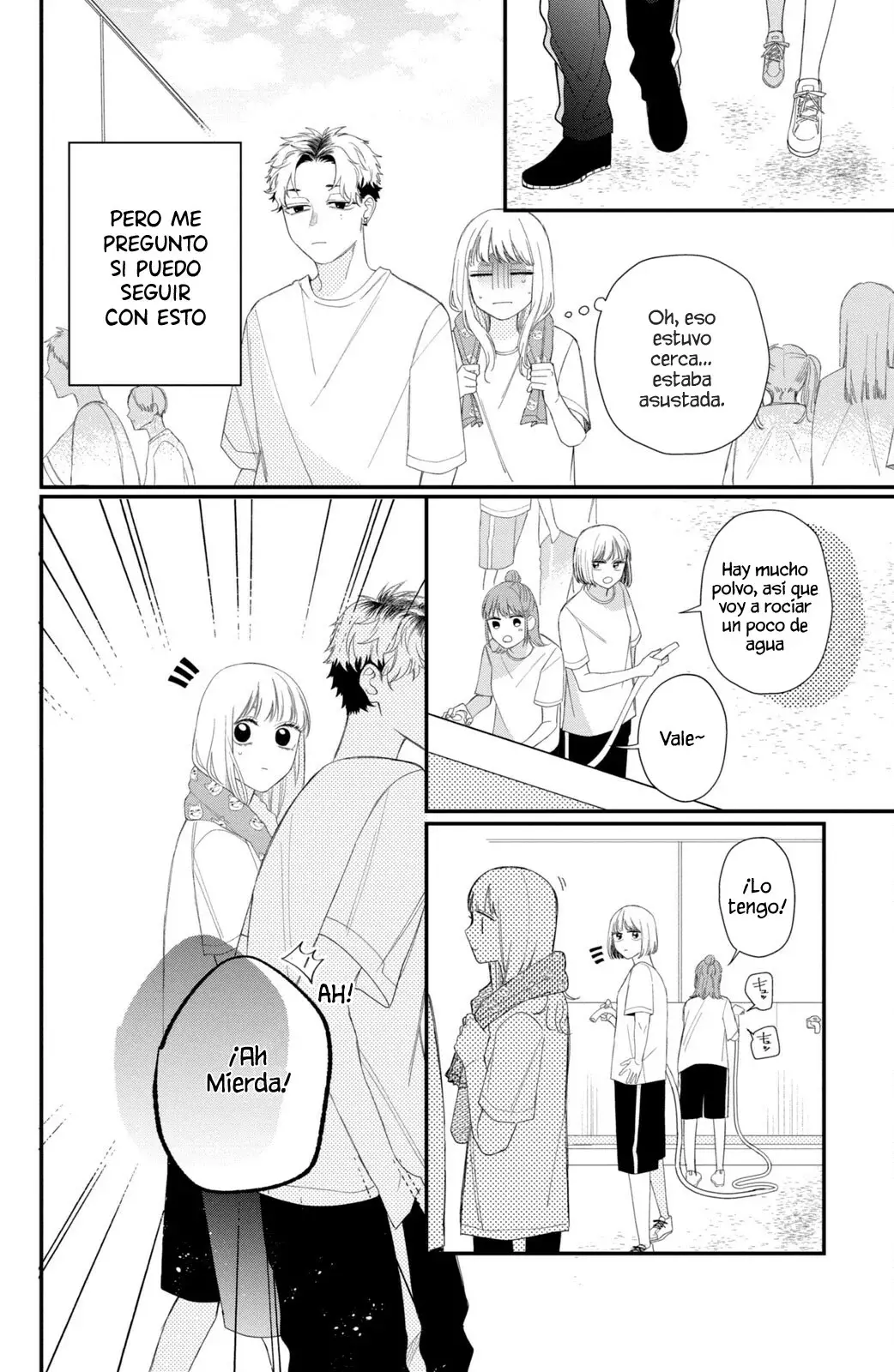 Megane, Tokidoki, Yankee-kun Capitulo 10: Estudiante de Intercambio página 36