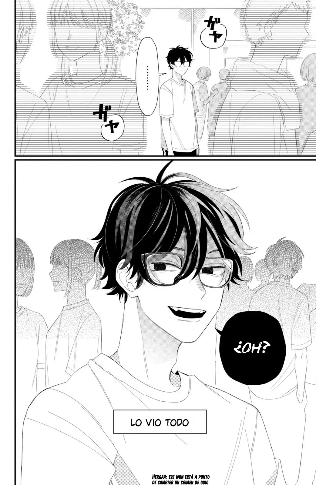 Megane, Tokidoki, Yankee-kun Capitulo 10: Estudiante de Intercambio página 44