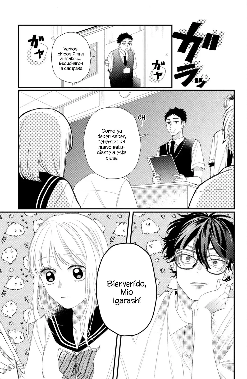 Megane, Tokidoki, Yankee-kun Capitulo 10: Estudiante de Intercambio página 6