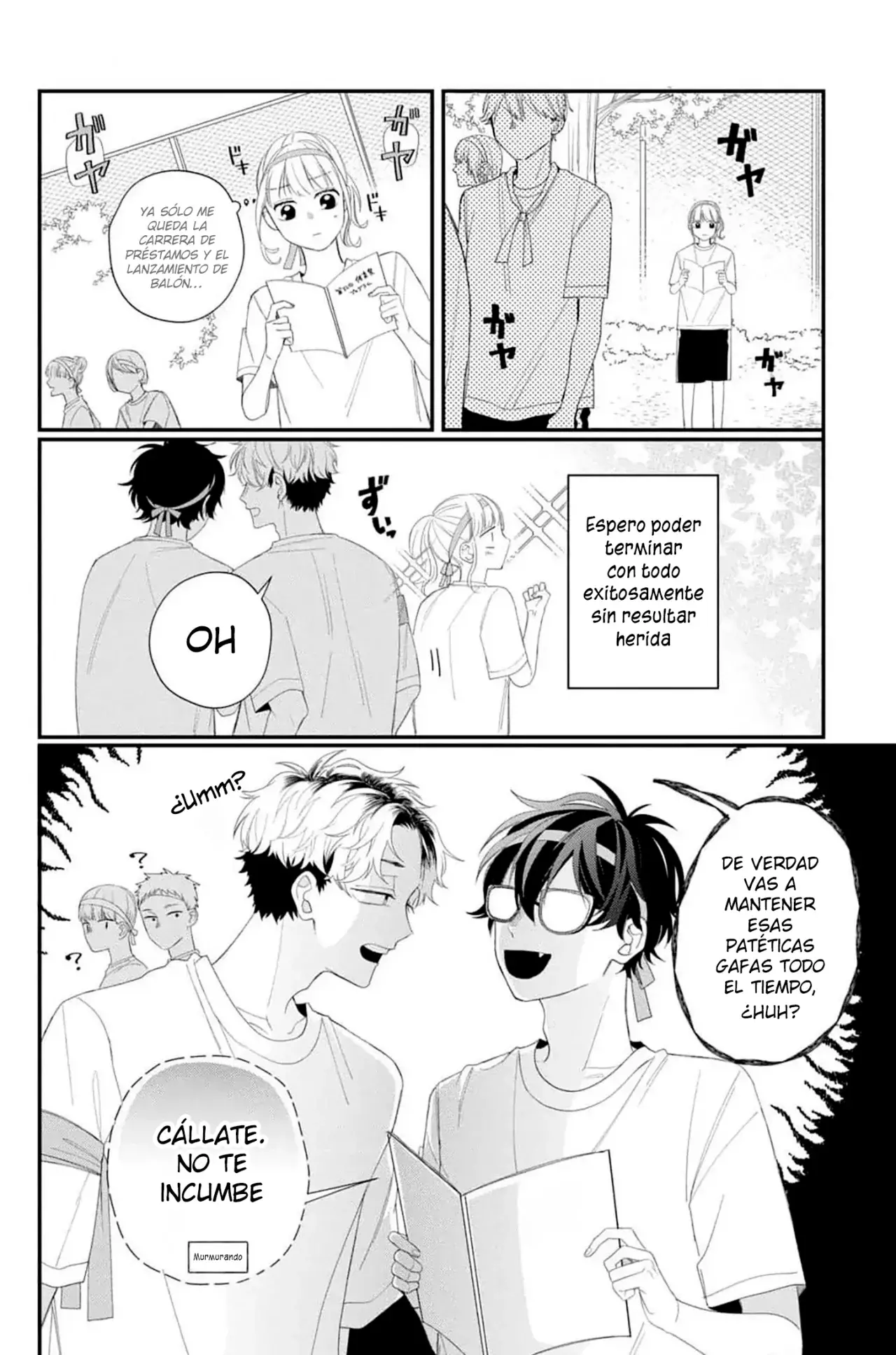 Megane, Tokidoki, Yankee-kun Capitulo 11: Festival deportivo página 11