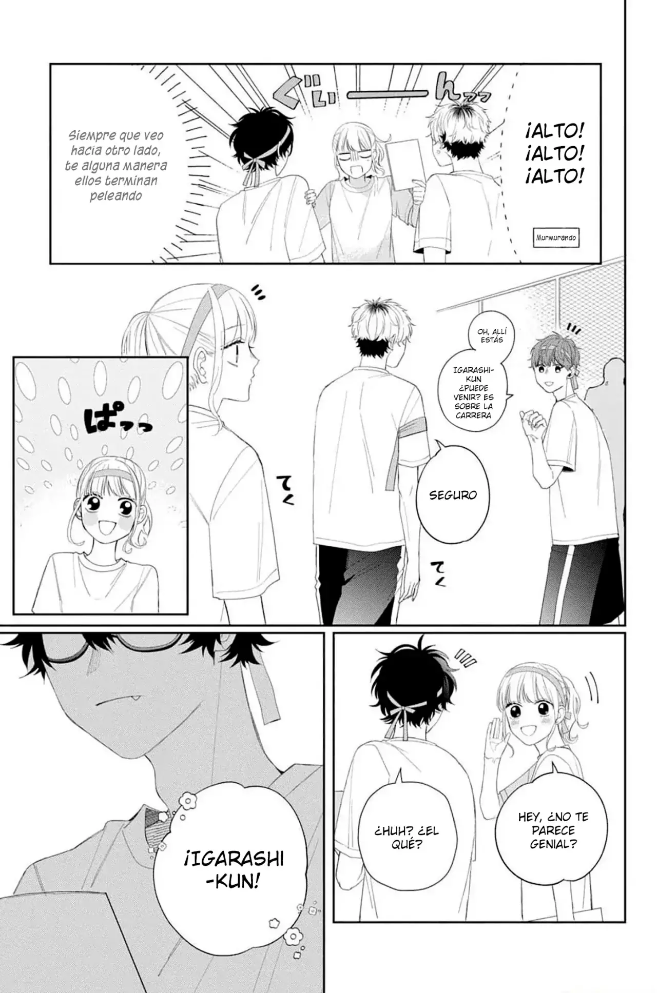 Megane, Tokidoki, Yankee-kun Capitulo 11: Festival deportivo página 12