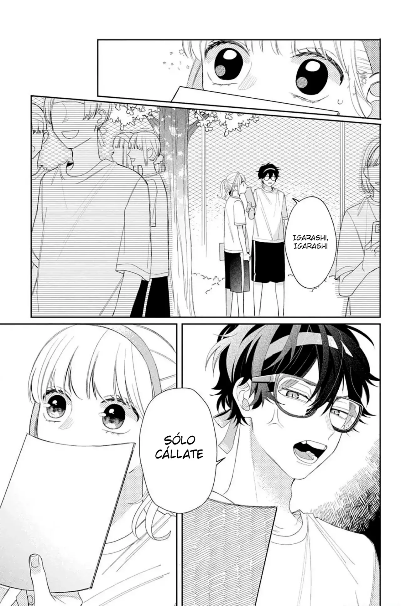 Megane, Tokidoki, Yankee-kun Capitulo 11: Festival deportivo página 14