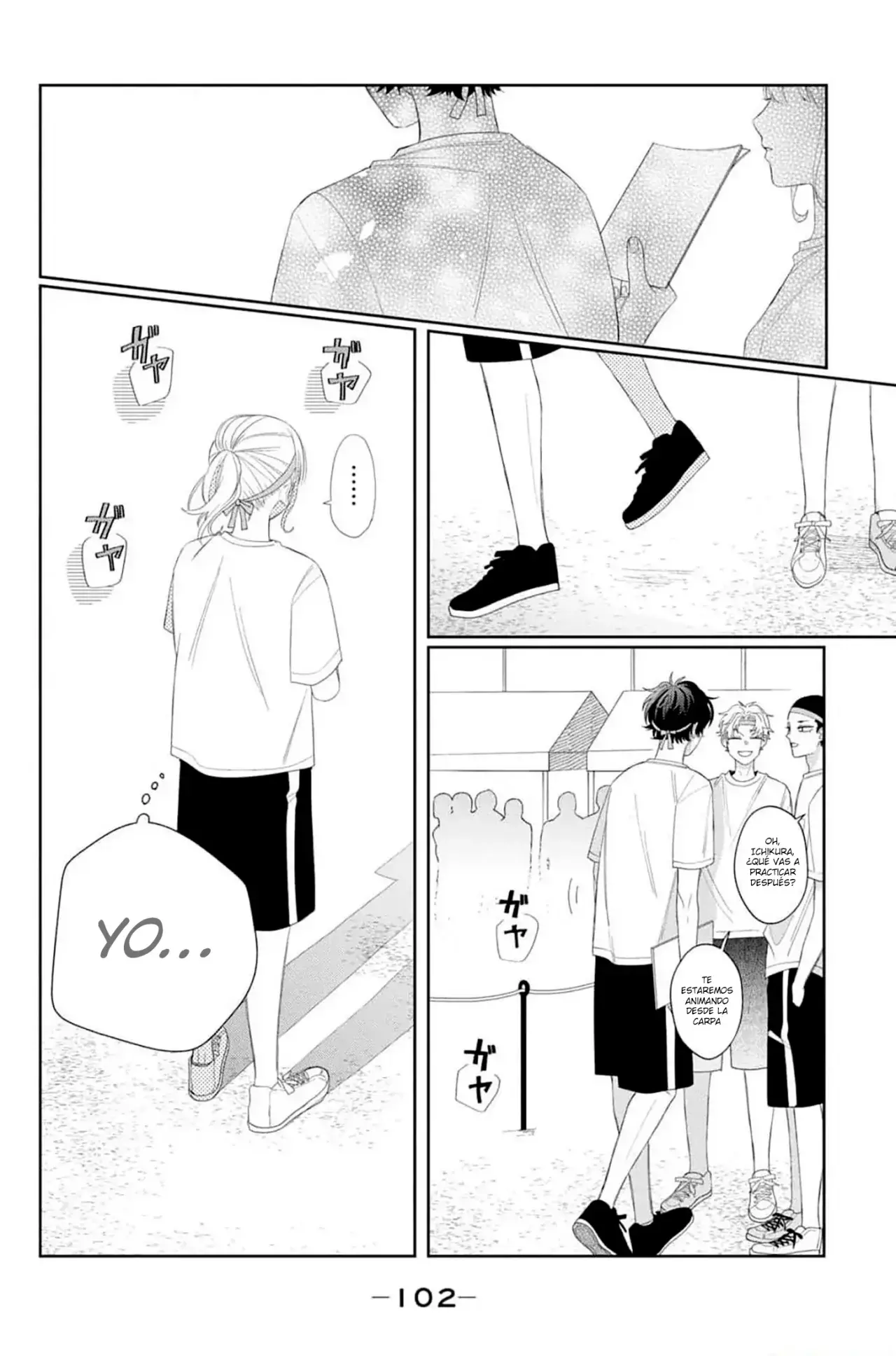Megane, Tokidoki, Yankee-kun Capitulo 11: Festival deportivo página 15