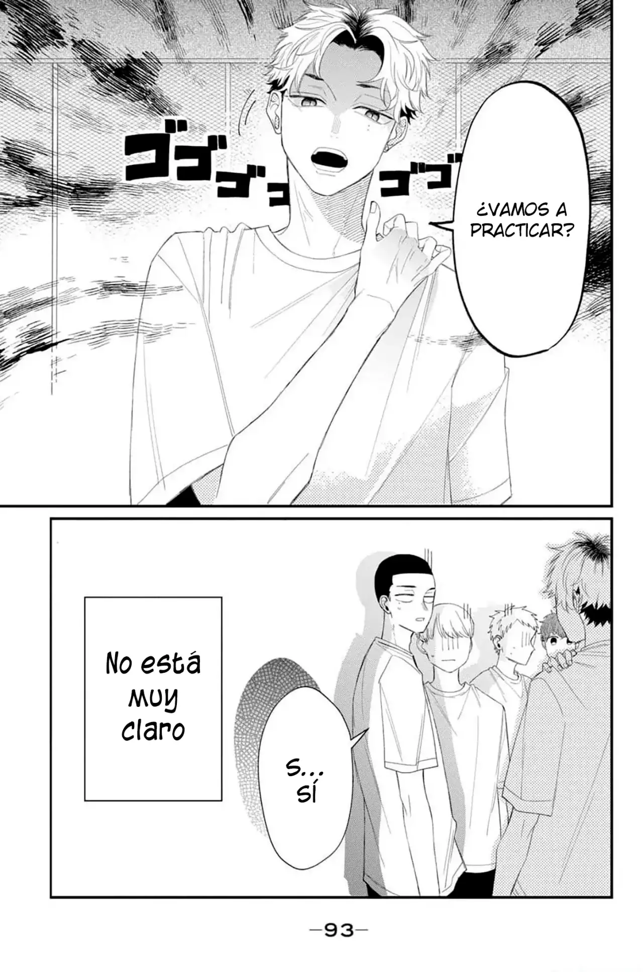 Megane, Tokidoki, Yankee-kun Capitulo 11: Festival deportivo página 6