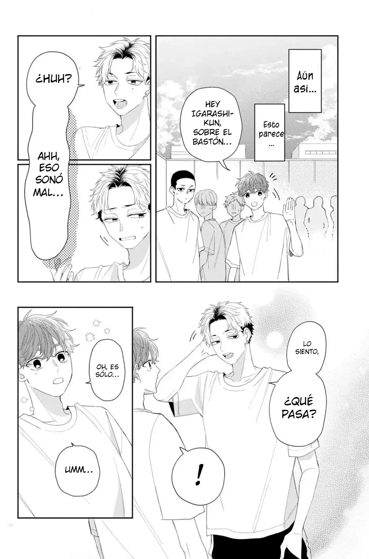 Megane, Tokidoki, Yankee-kun Capitulo 11: Festival deportivo página 7