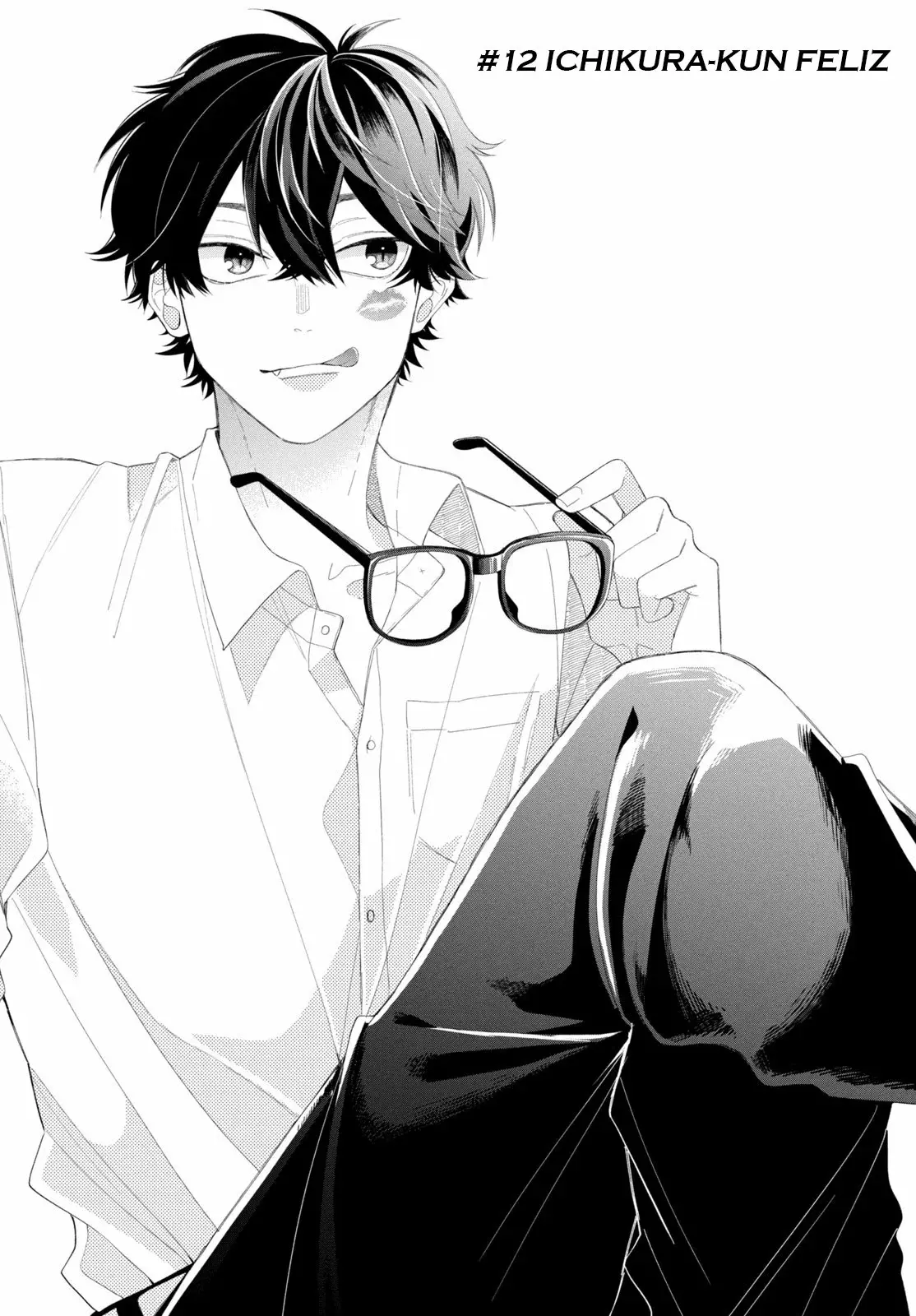 Megane, Tokidoki, Yankee-kun Capitulo 12: Ichikura-kun feliz página 2