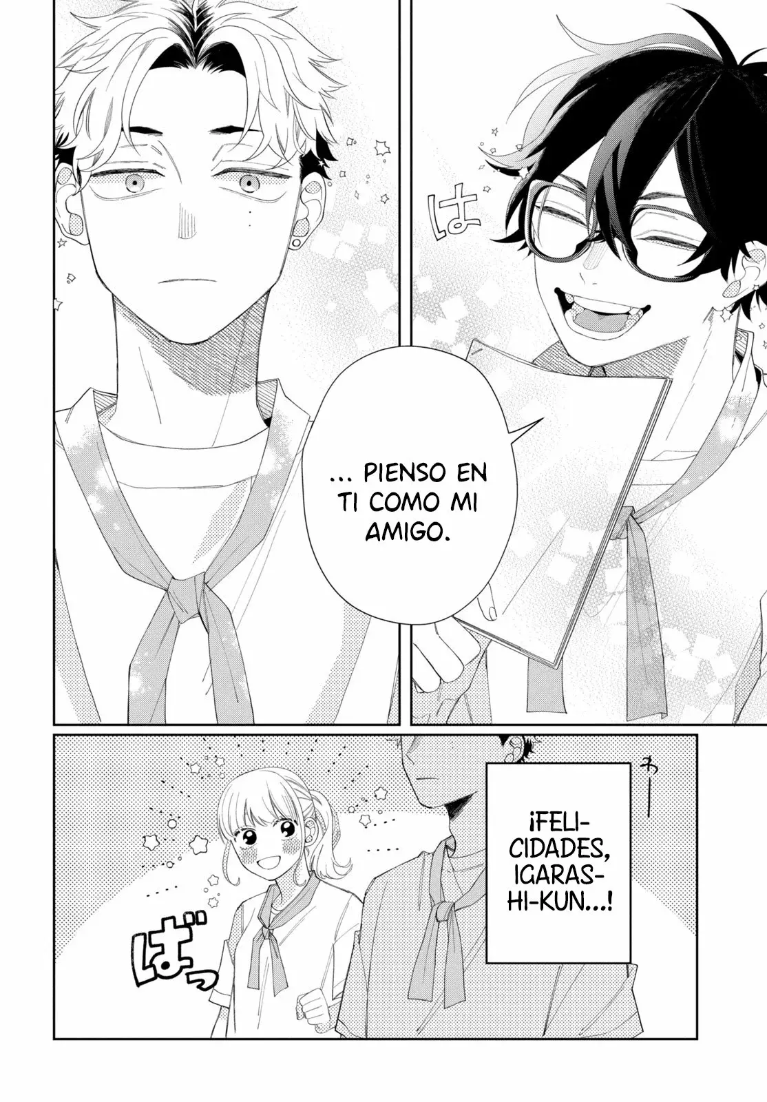 Megane, Tokidoki, Yankee-kun Capitulo 12: Ichikura-kun feliz página 35