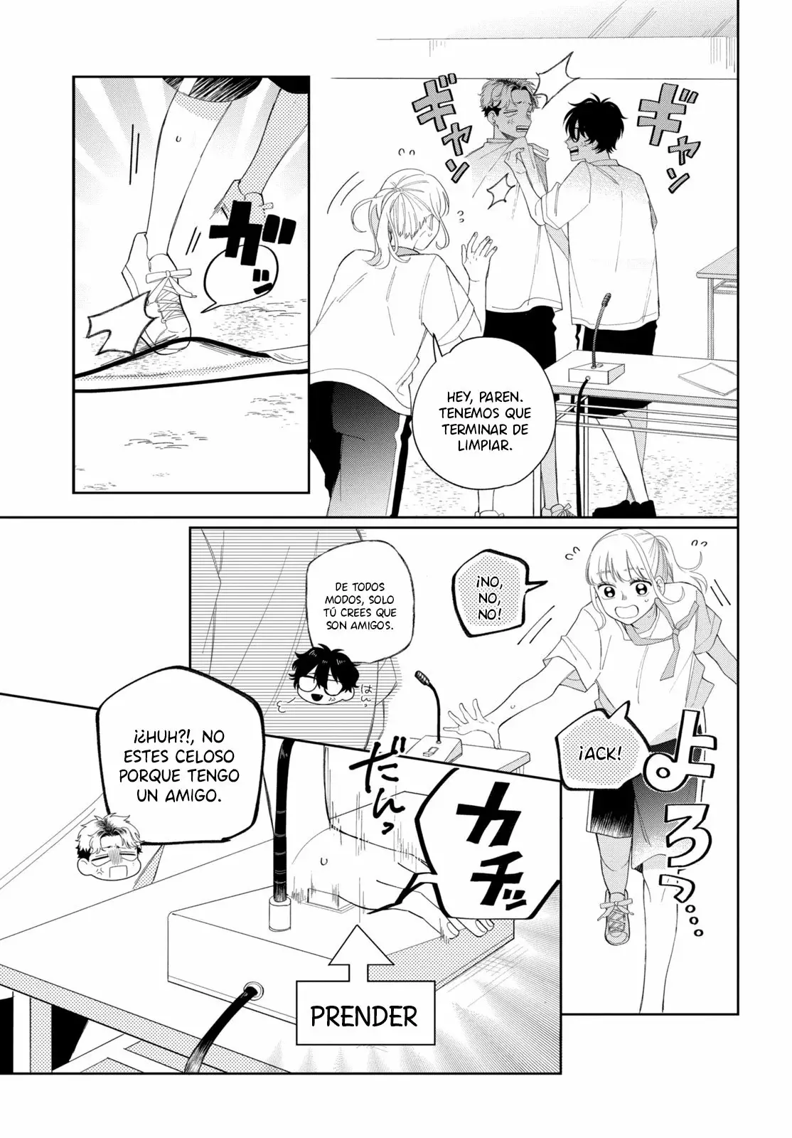 Megane, Tokidoki, Yankee-kun Capitulo 12: Ichikura-kun feliz página 38