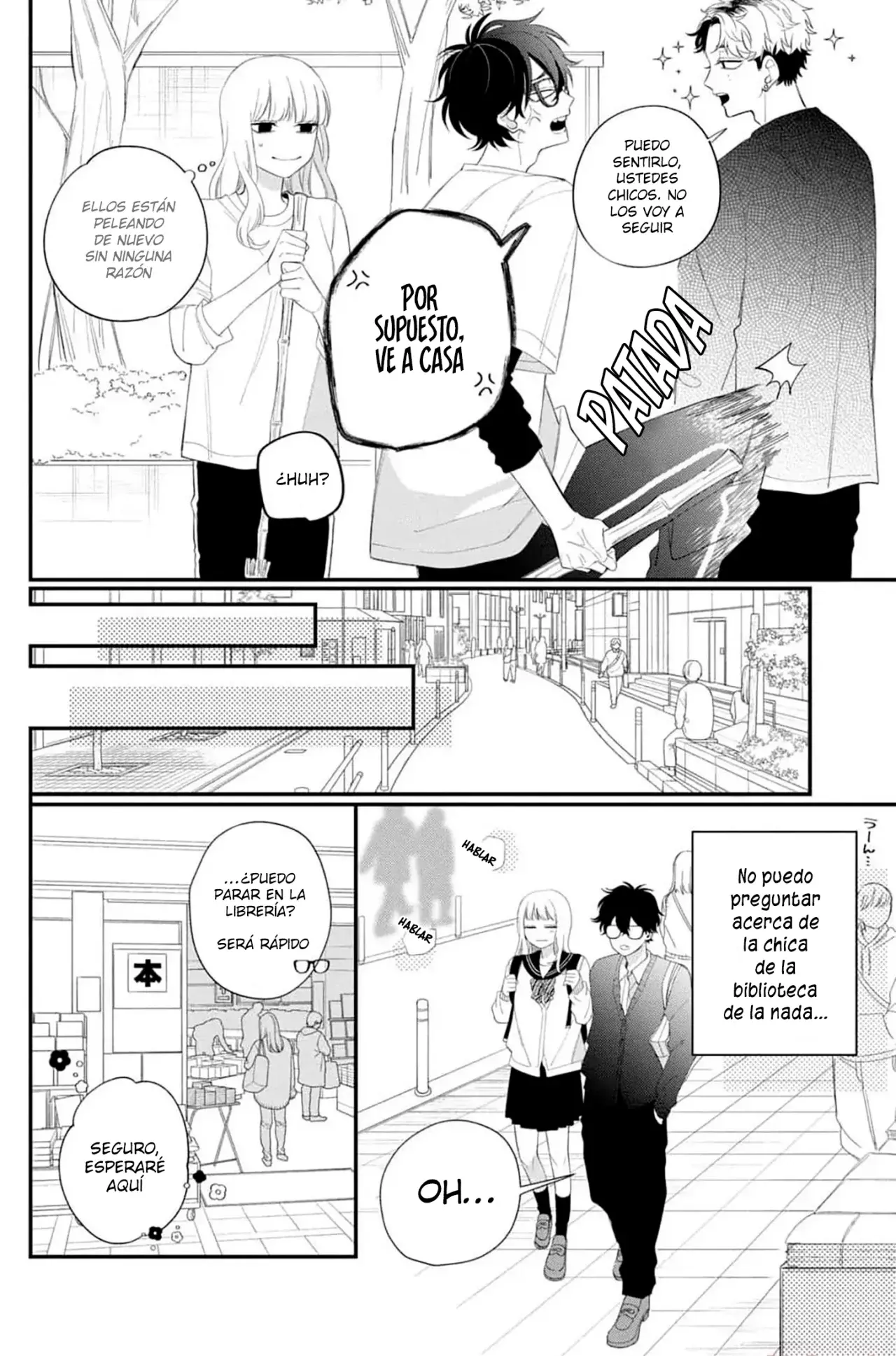 Megane, Tokidoki, Yankee-kun Capitulo 14: La chica de la bibloteca página 11