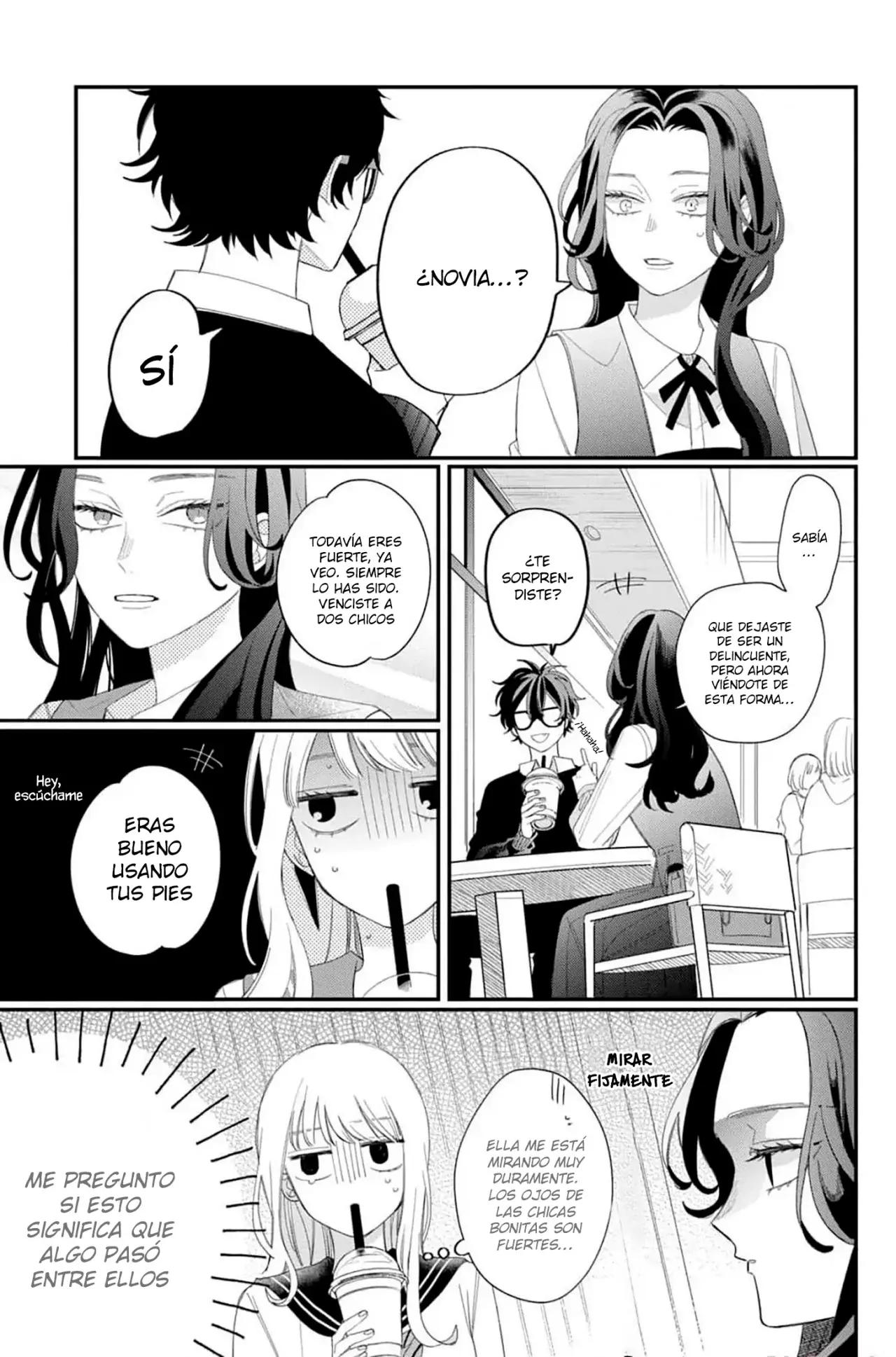 Megane, Tokidoki, Yankee-kun Capitulo 14: La chica de la bibloteca página 20