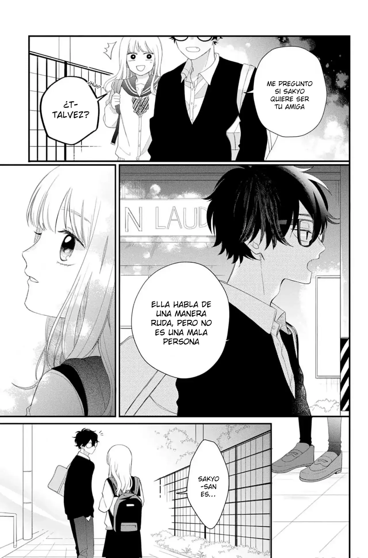 Megane, Tokidoki, Yankee-kun Capitulo 14: La chica de la bibloteca página 28