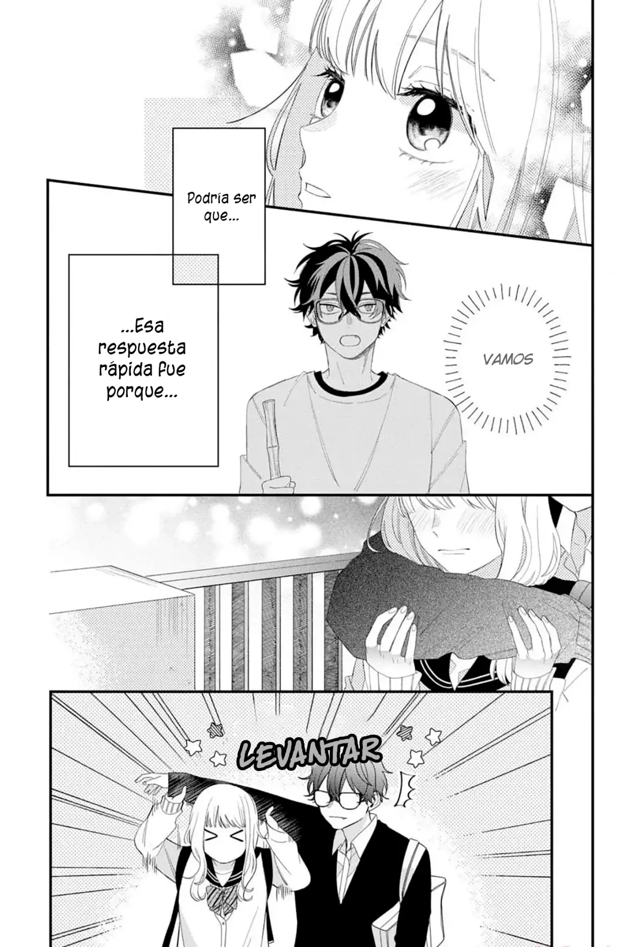 Megane, Tokidoki, Yankee-kun Capitulo 14: La chica de la bibloteca página 36