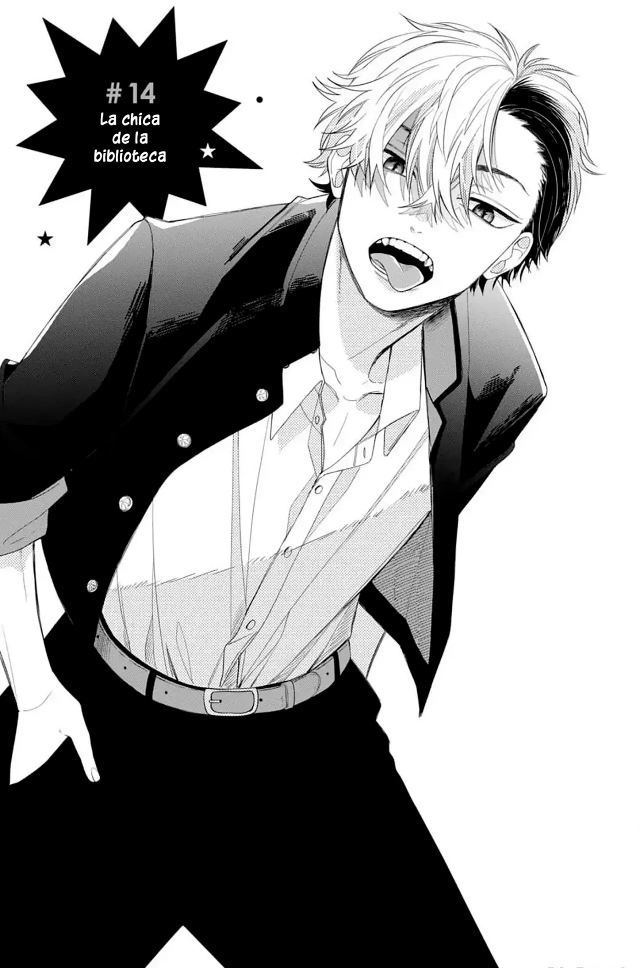 Megane, Tokidoki, Yankee-kun Capitulo 14: La chica de la bibloteca página 4