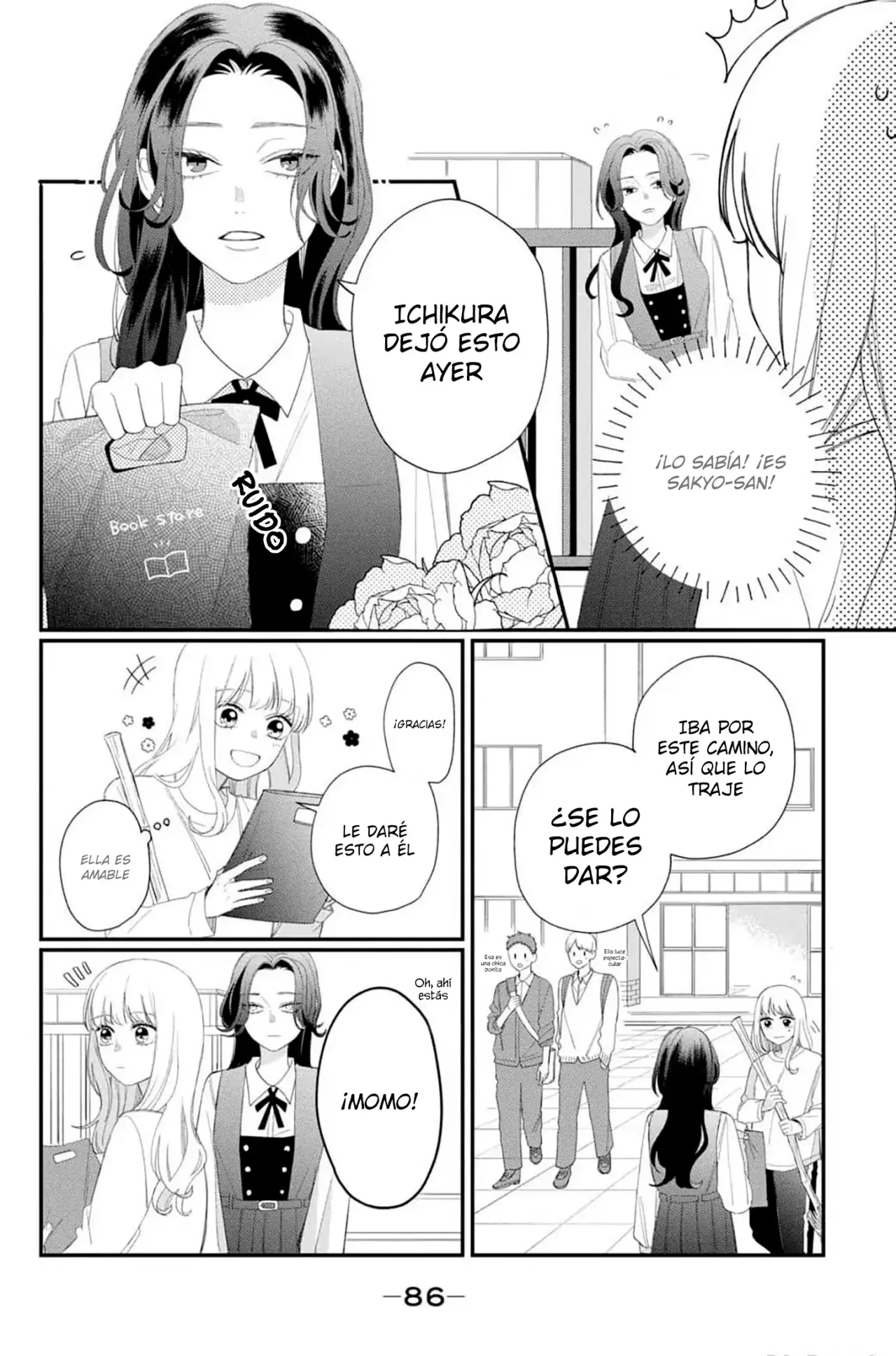 Megane, Tokidoki, Yankee-kun Capitulo 14: La chica de la bibloteca página 41