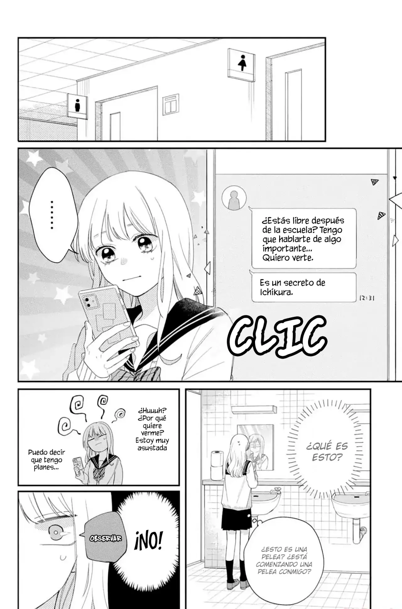 Megane, Tokidoki, Yankee-kun Capitulo 15: Batalla después de la escuela página 25