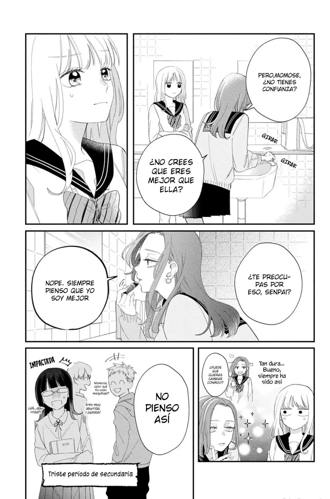 Megane, Tokidoki, Yankee-kun Capitulo 15: Batalla después de la escuela página 28
