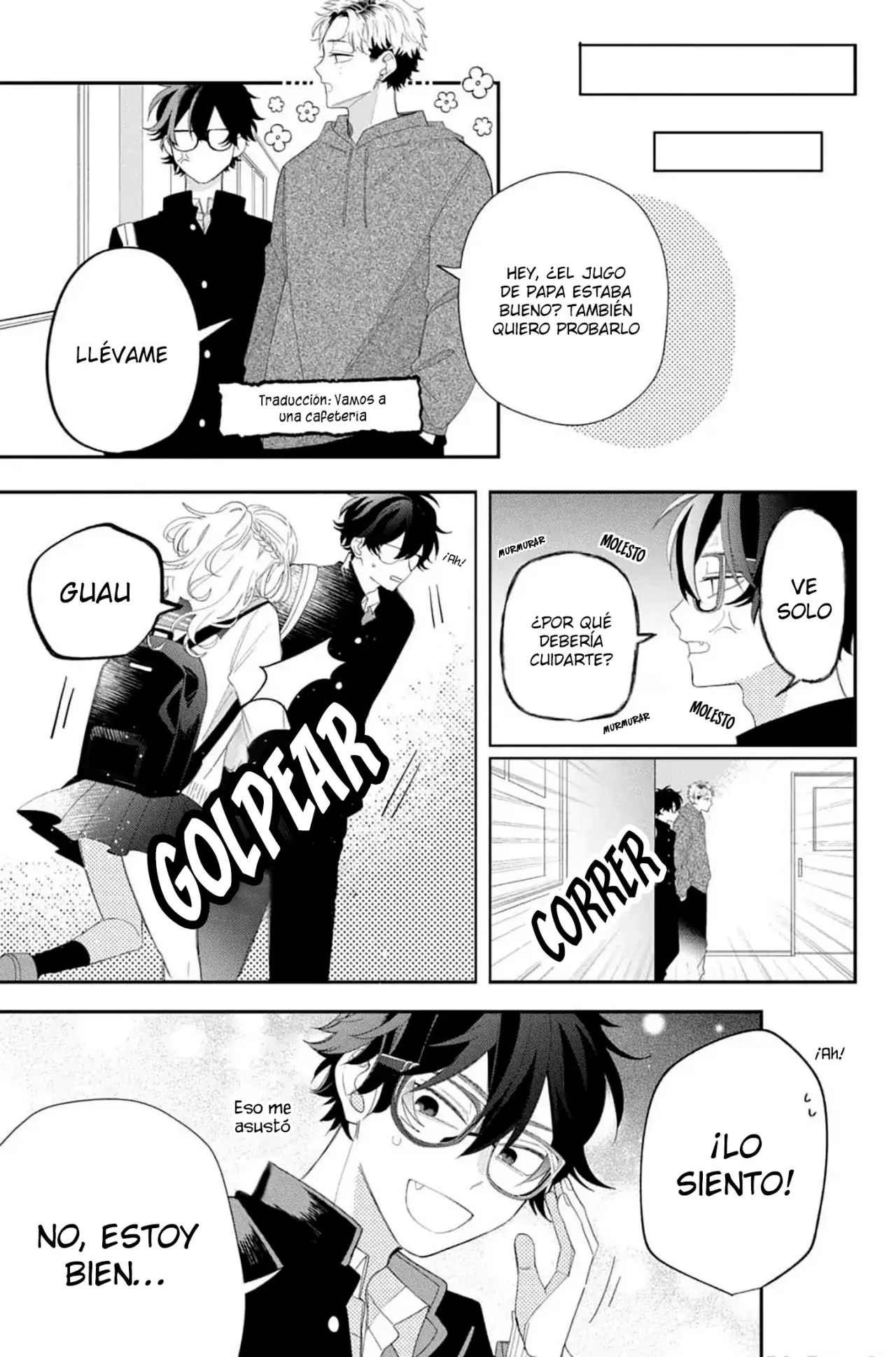 Megane, Tokidoki, Yankee-kun Capitulo 15: Batalla después de la escuela página 30