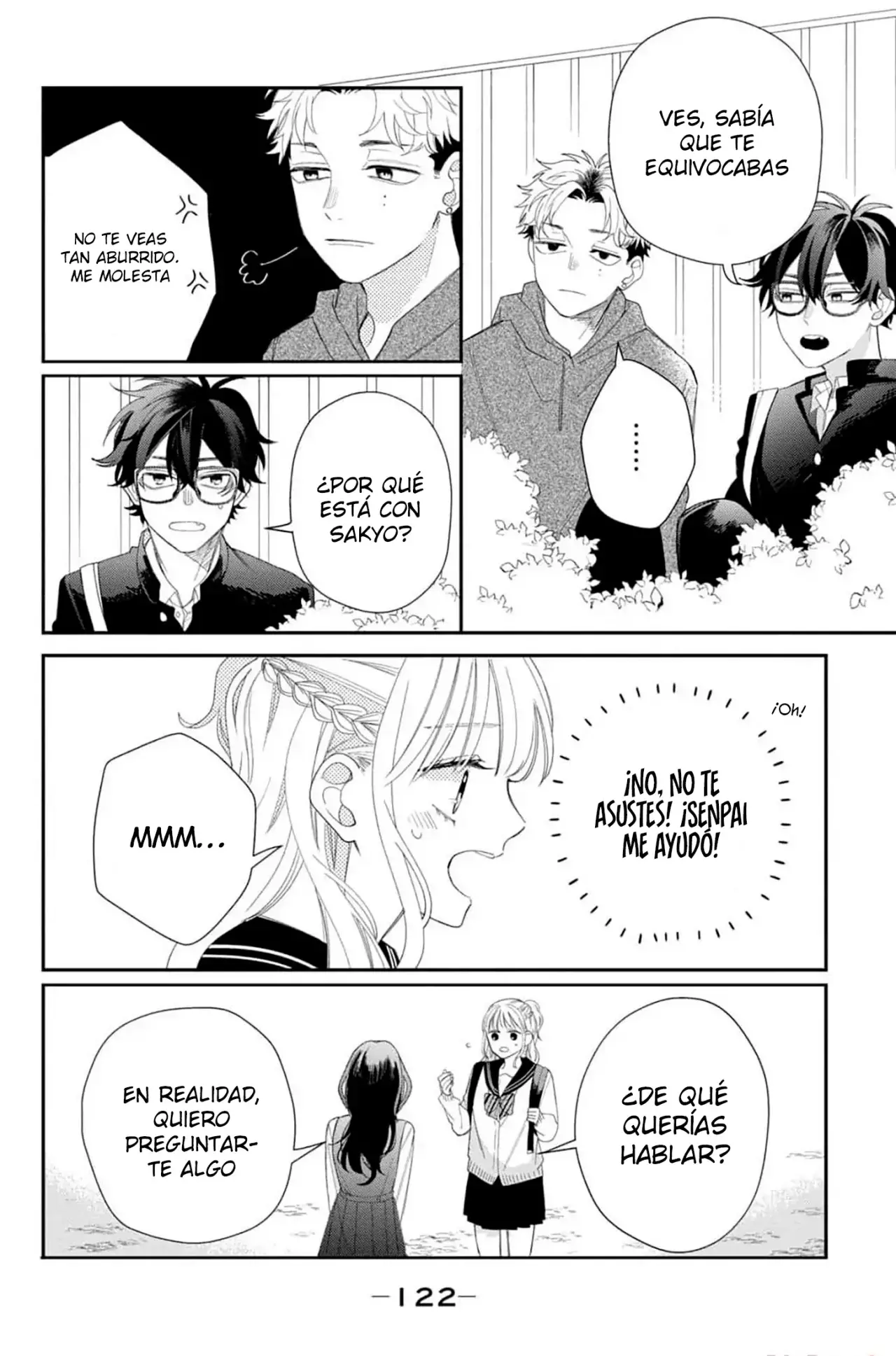 Megane, Tokidoki, Yankee-kun Capitulo 15: Batalla después de la escuela página 35