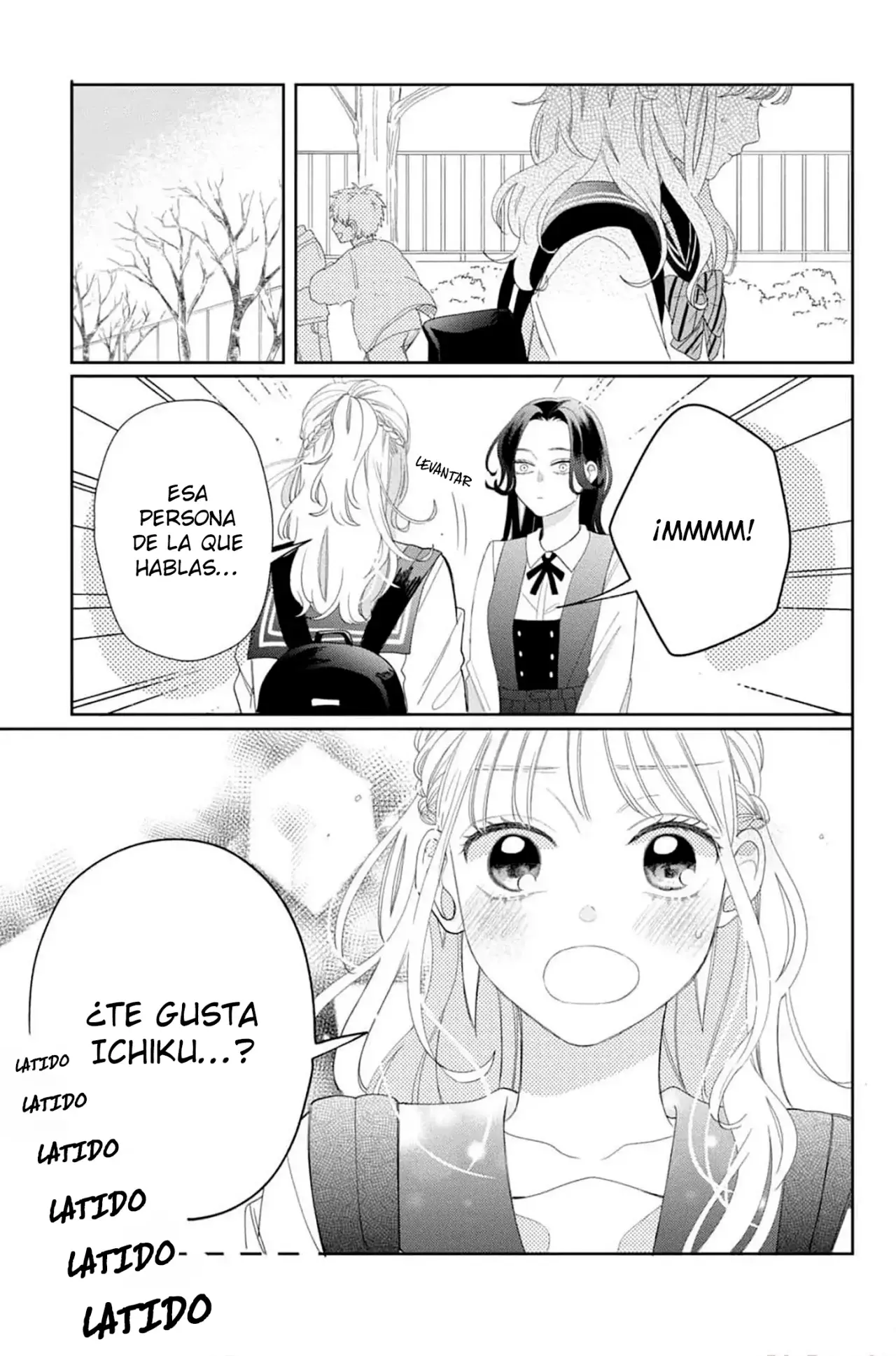Megane, Tokidoki, Yankee-kun Capitulo 15: Batalla después de la escuela página 38