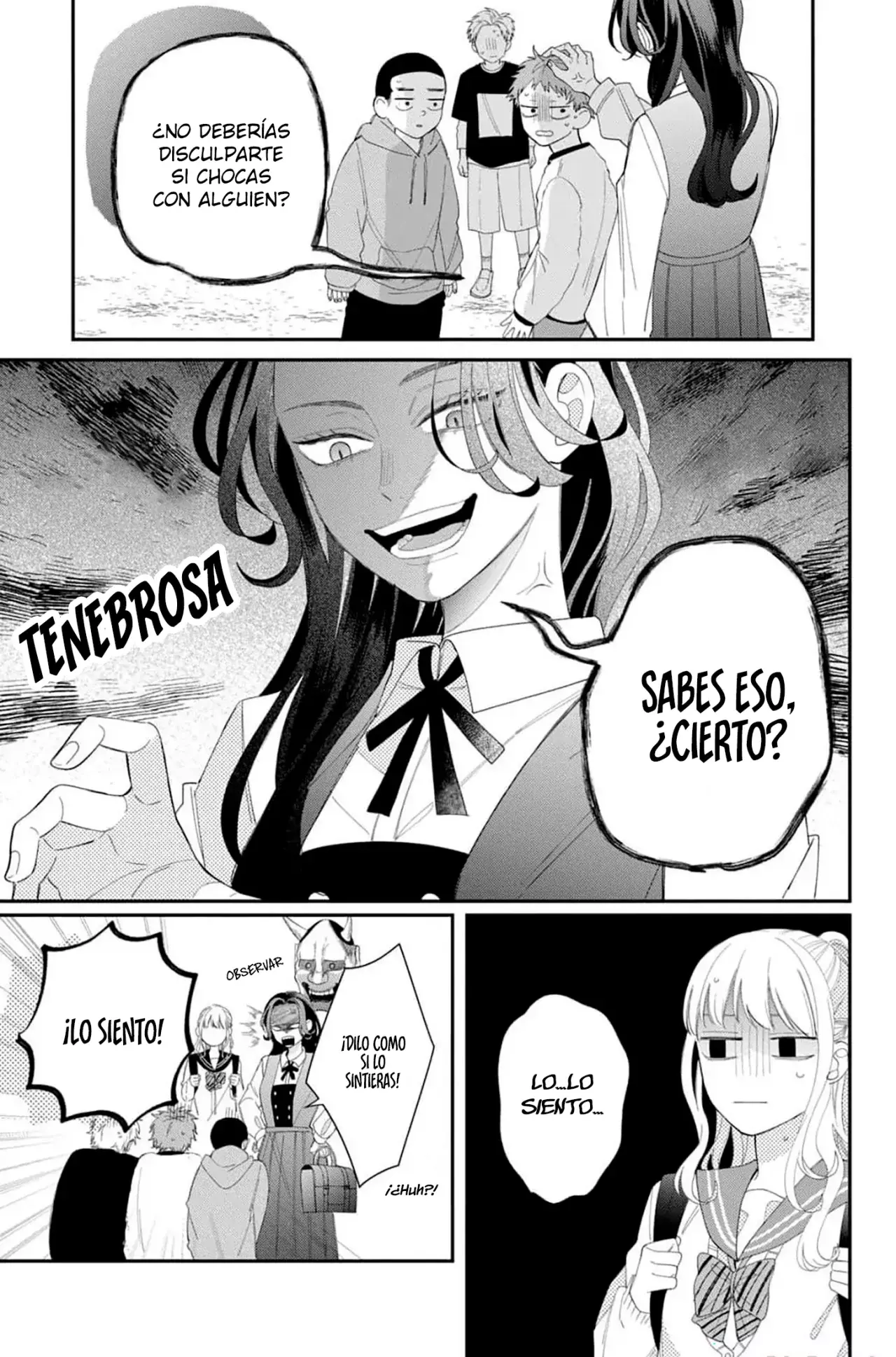 Megane, Tokidoki, Yankee-kun Capitulo 15: Batalla después de la escuela página 40