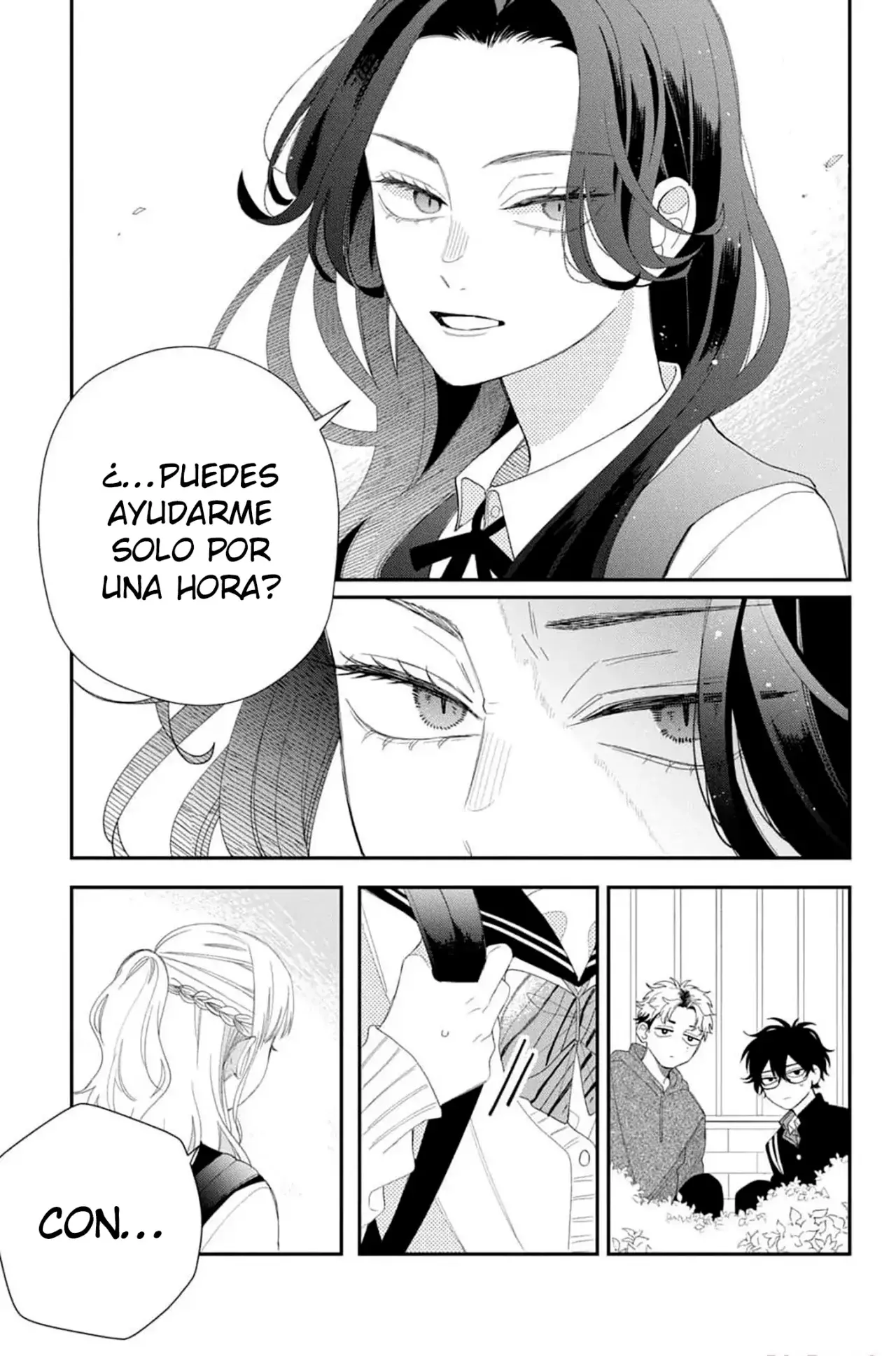 Megane, Tokidoki, Yankee-kun Capitulo 15: Batalla después de la escuela página 42