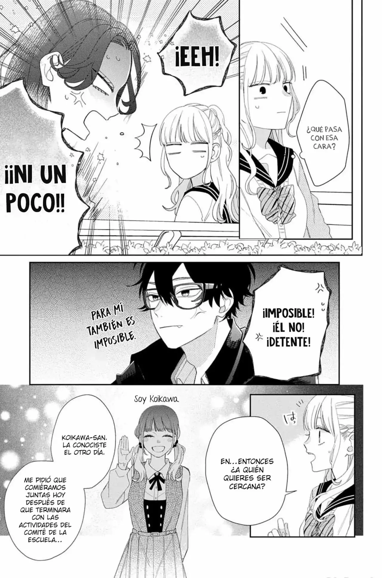 Megane, Tokidoki, Yankee-kun Capitulo 16: Momose vs Sakyo-san página 22