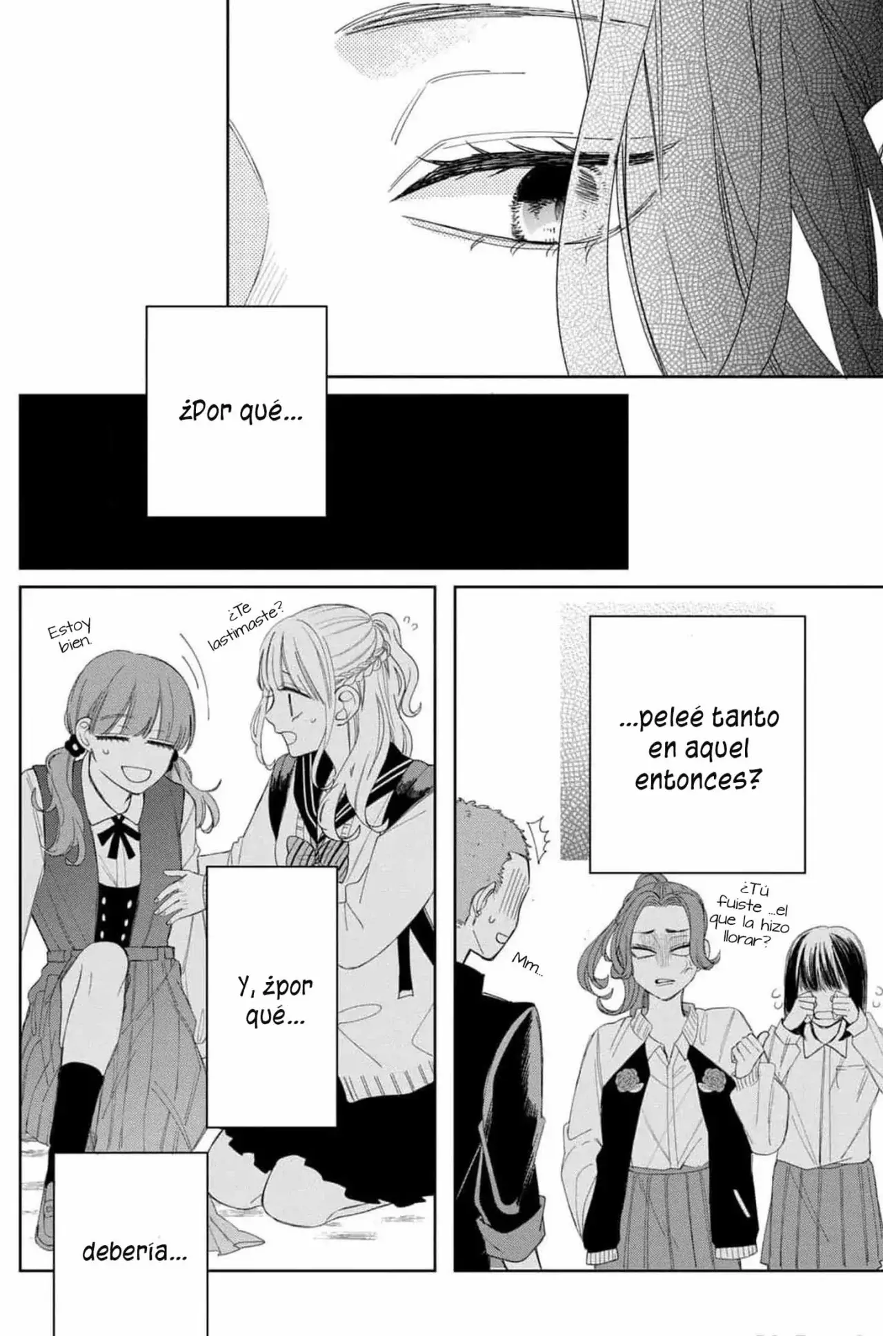 Megane, Tokidoki, Yankee-kun Capitulo 16: Momose vs Sakyo-san página 35