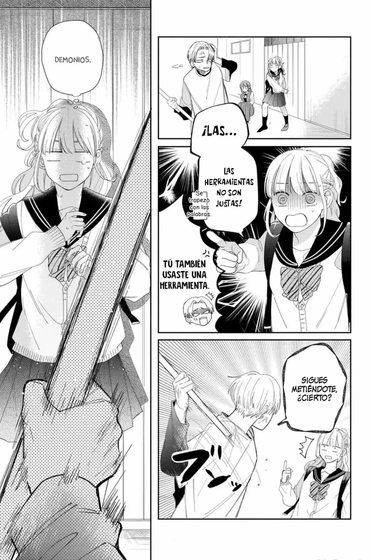 Megane, Tokidoki, Yankee-kun Capitulo 16: Momose vs Sakyo-san página 40
