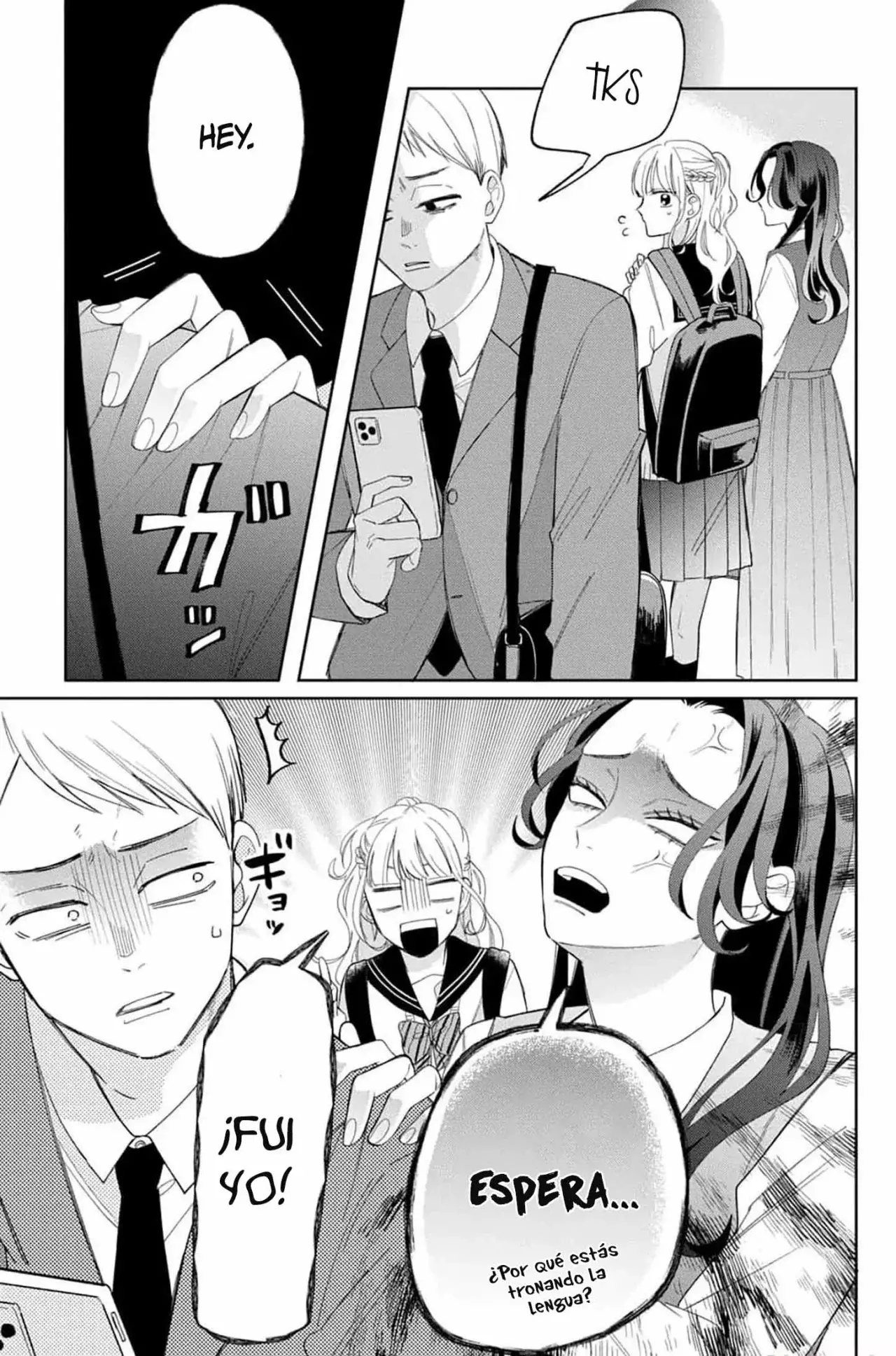 Megane, Tokidoki, Yankee-kun Capitulo 16: Momose vs Sakyo-san página 8