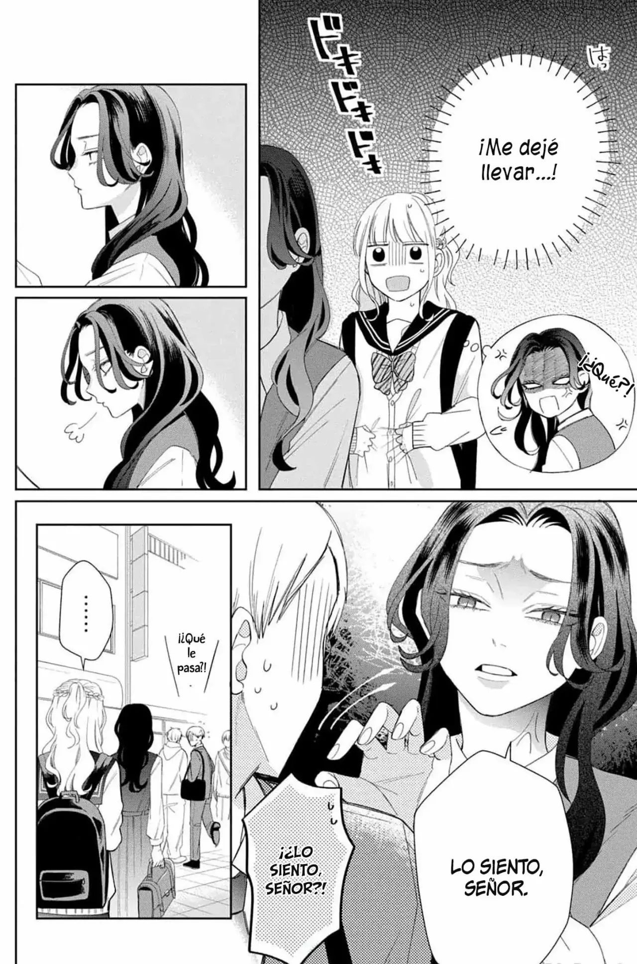 Megane, Tokidoki, Yankee-kun Capitulo 16: Momose vs Sakyo-san página 9