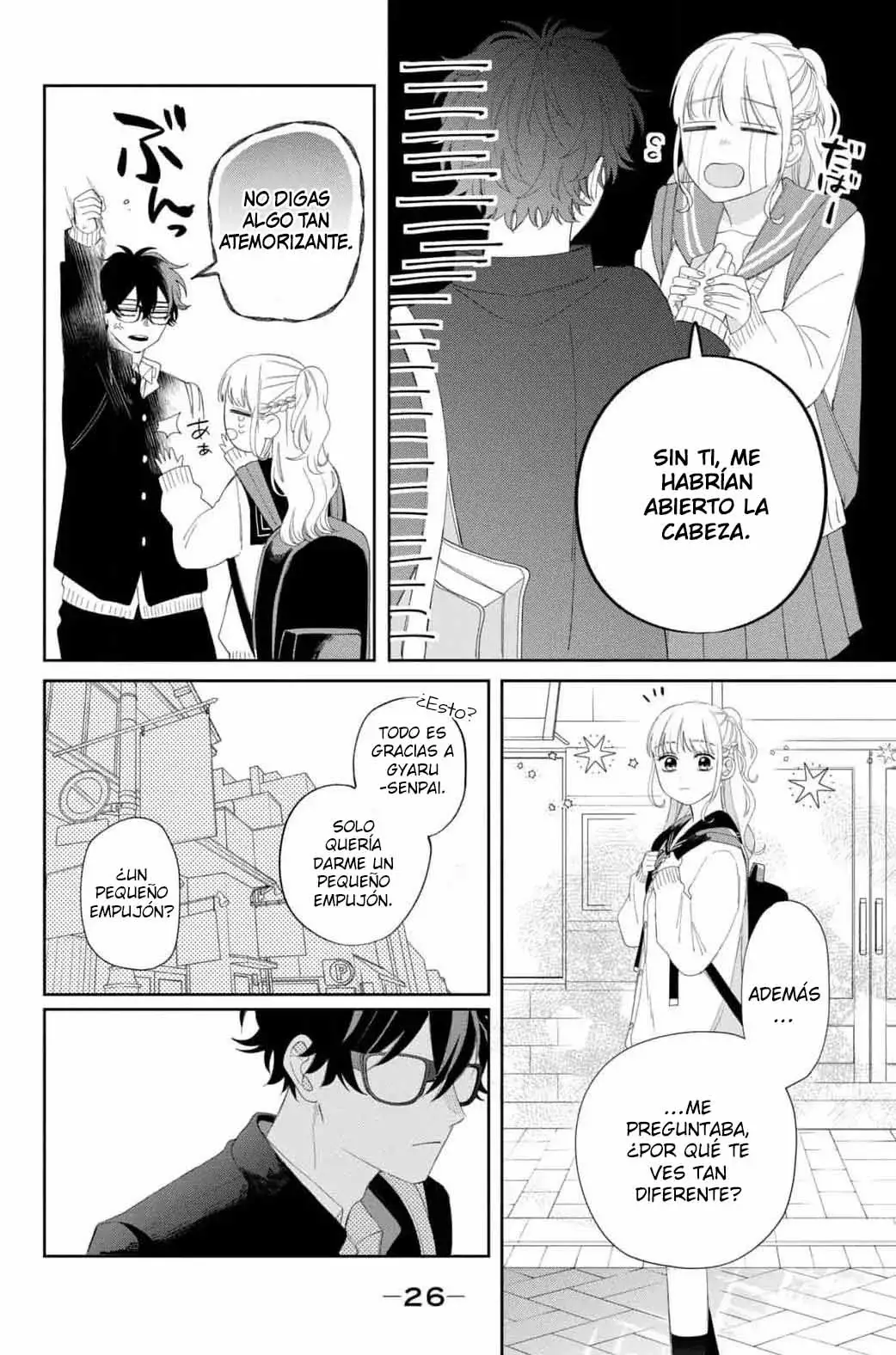 Megane, Tokidoki, Yankee-kun Capitulo 17: Mi novia página 25