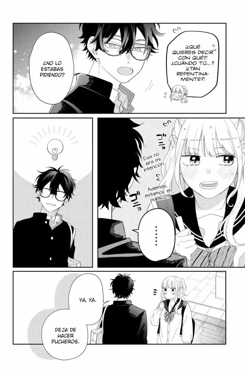 Megane, Tokidoki, Yankee-kun Capitulo 17: Mi novia página 31
