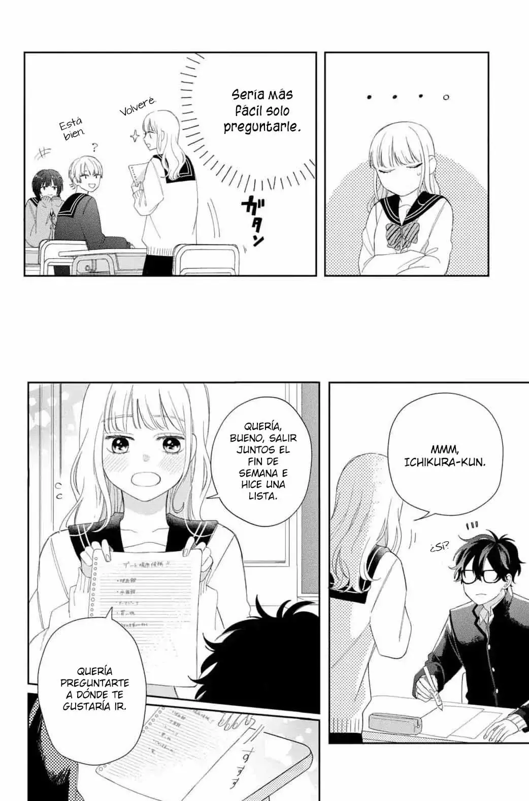 Megane, Tokidoki, Yankee-kun Capitulo 17: Mi novia página 39